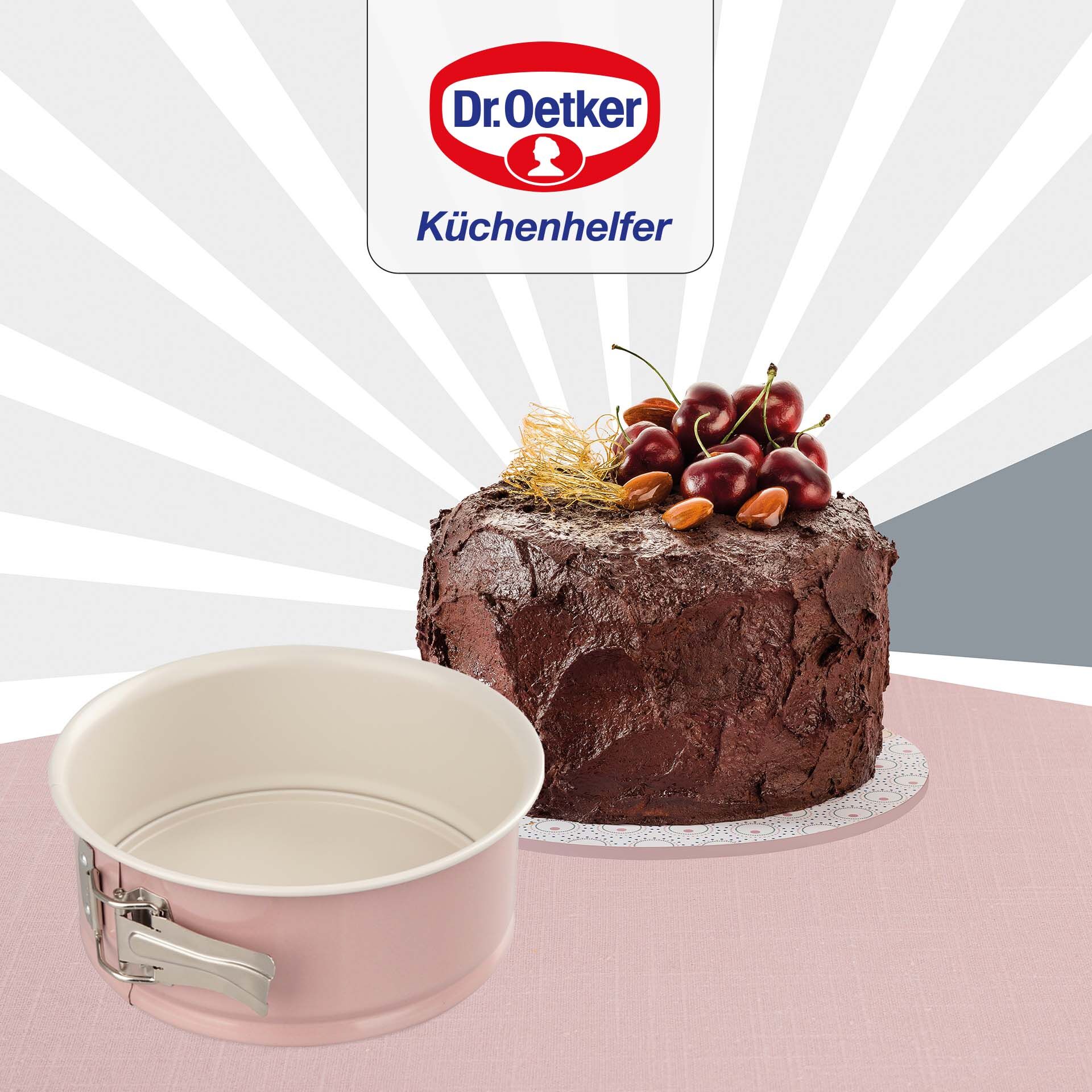 Springform mit hohem Rand Modern Baking Retro Design, Ø18cm