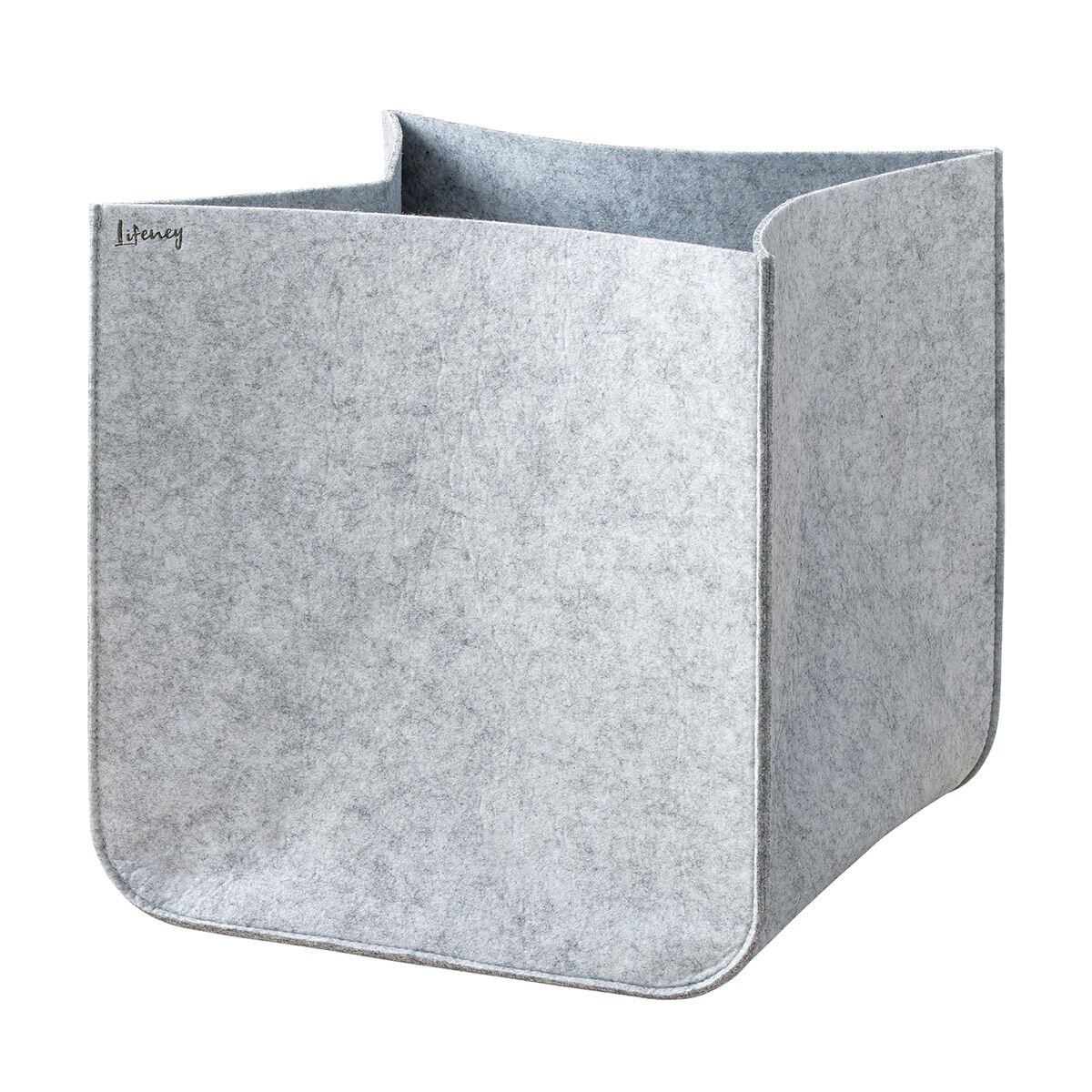 Organize your closet Aufbewahrungsbox, 54x37x21 cm, Filz, grau