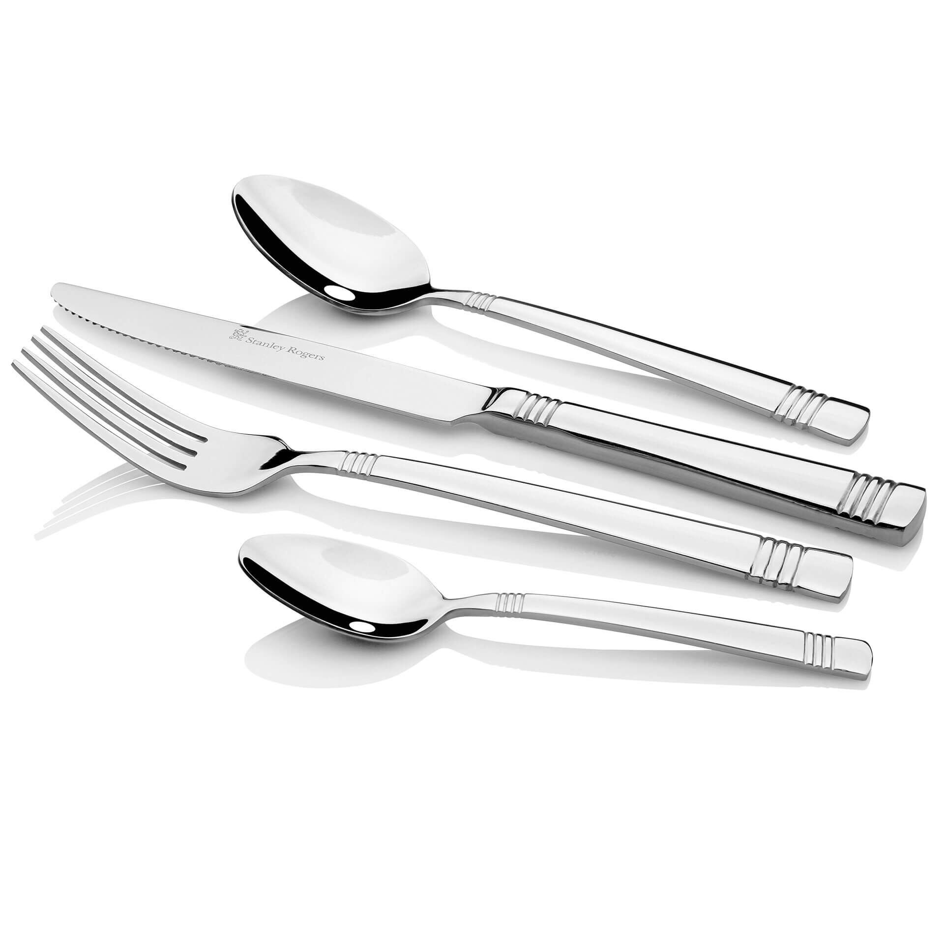 Menülöffel Victoria, 3 Stück, Edelstahl