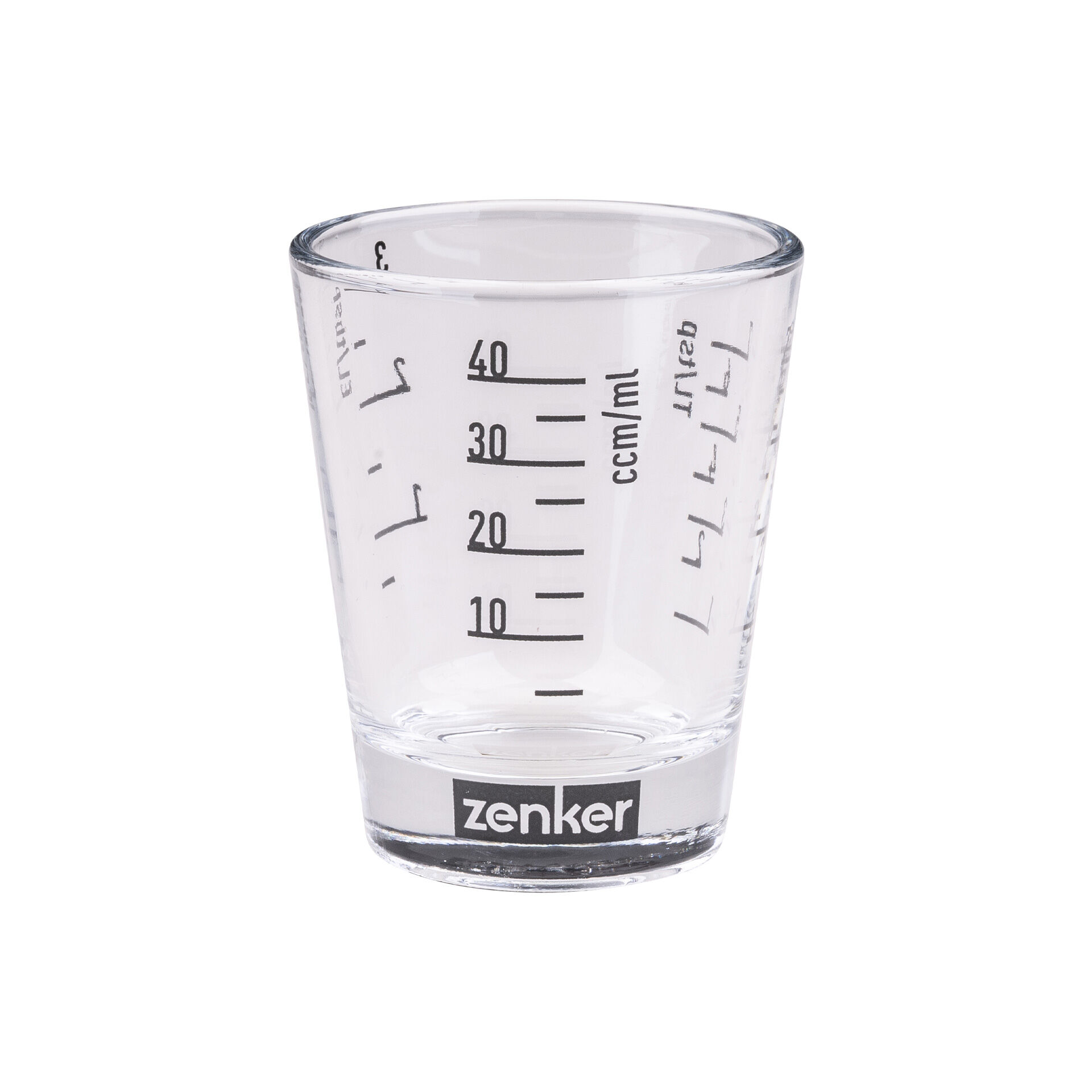 Mini-Messbecher, Glas, 40ml