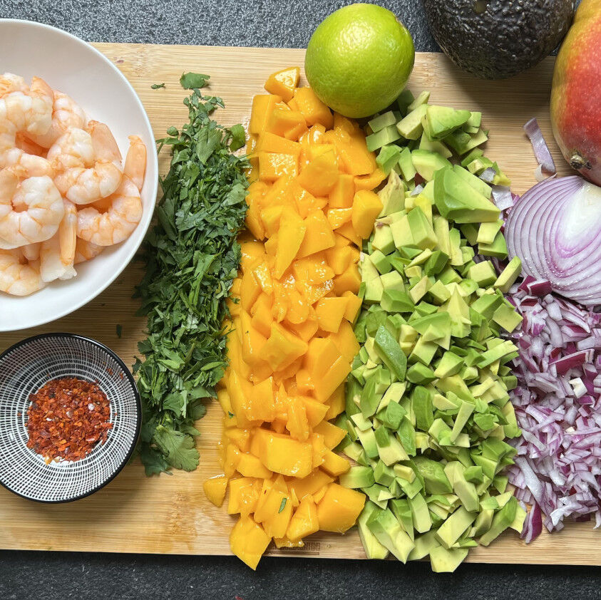 Avocado-Mango-Salat