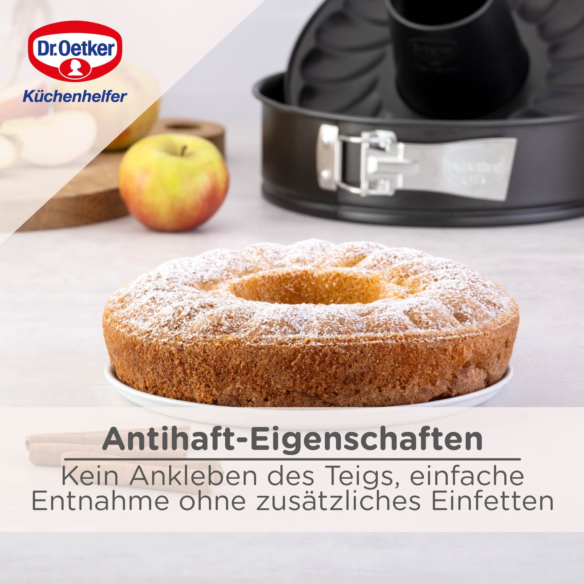 Springform mit Flach- und Rohrboden Classic, Ø24cm