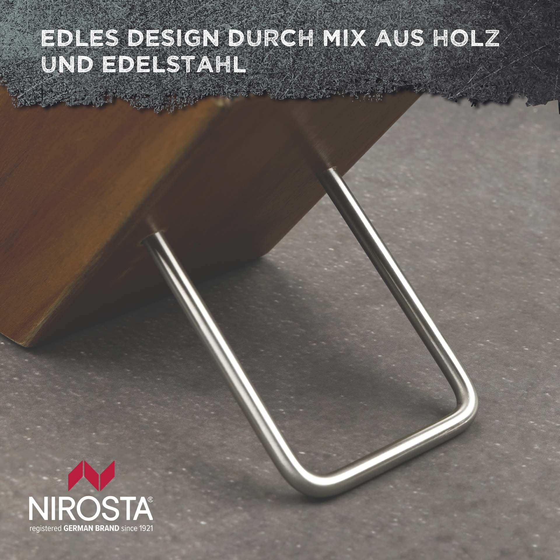 Messerblock mit Tablethalter