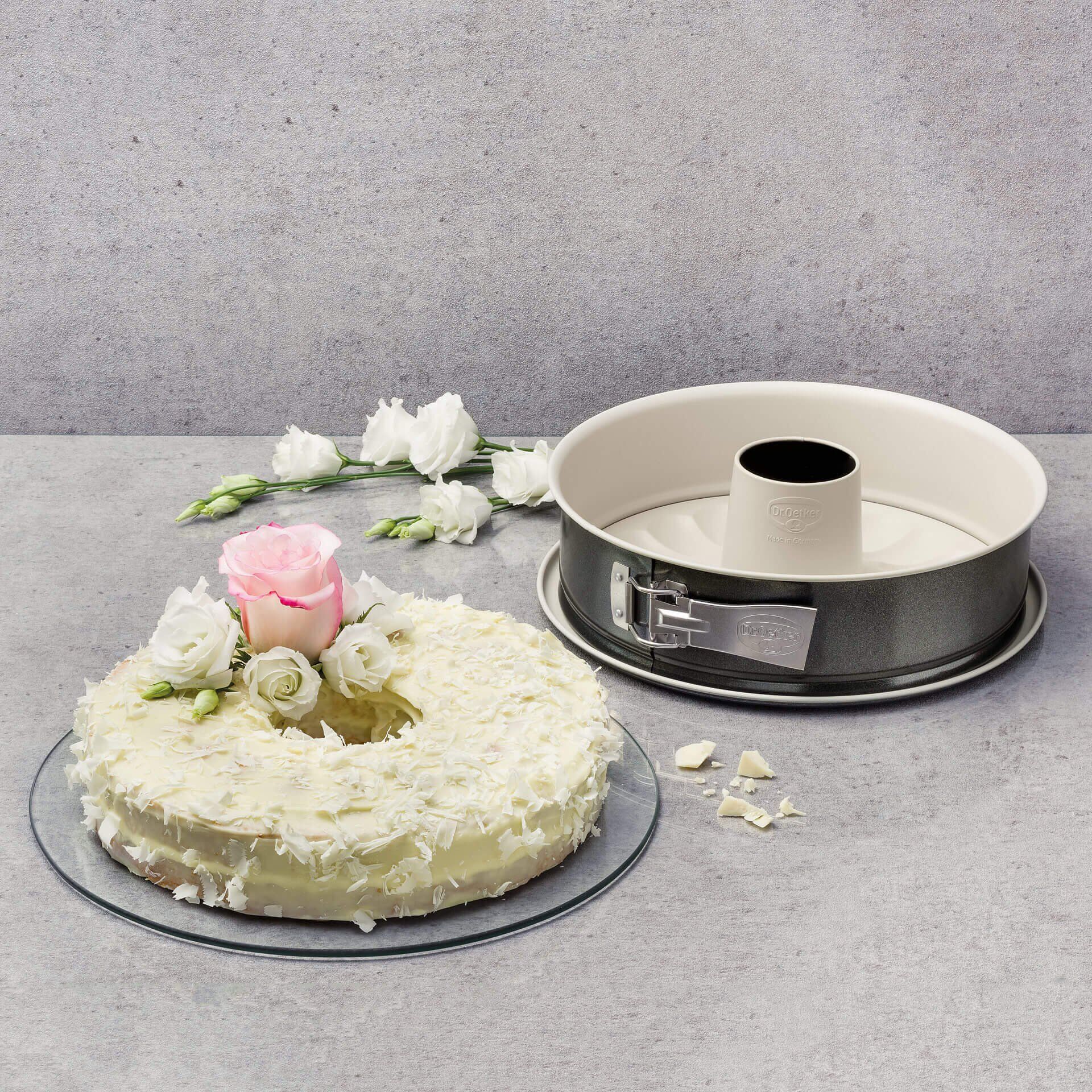 Springform mit Flach- und Rohrboden Back-Trend, Ø26cm