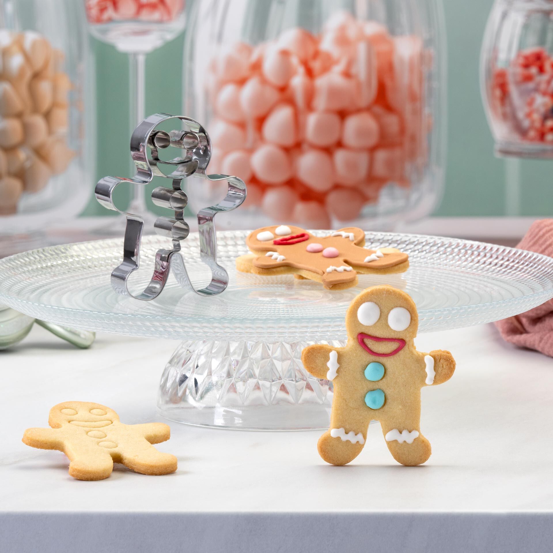 Ausstecher Lebkuchenmann mit Prägung The Christmas Candy Shop