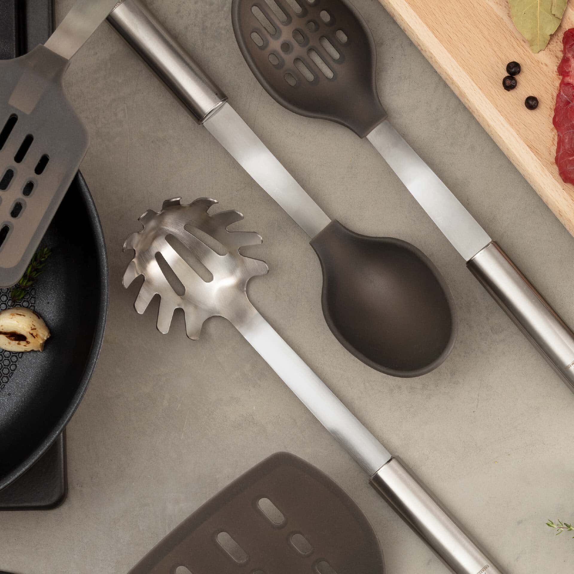 Spaghettilöffel München, 31cm, Edelstahl