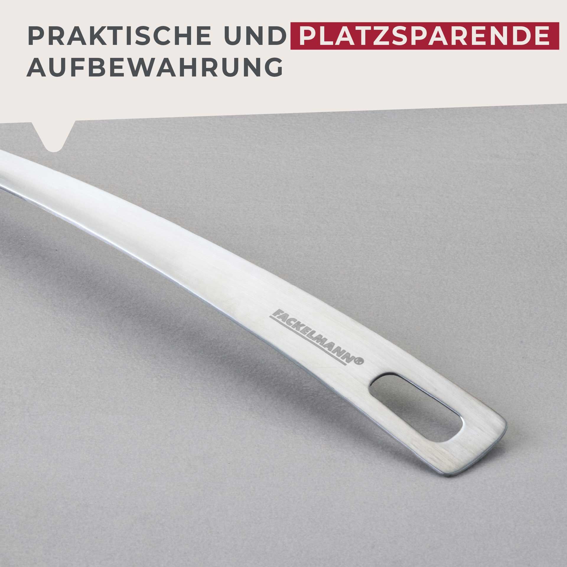 Abseihlöffel Essential, Edelstahl