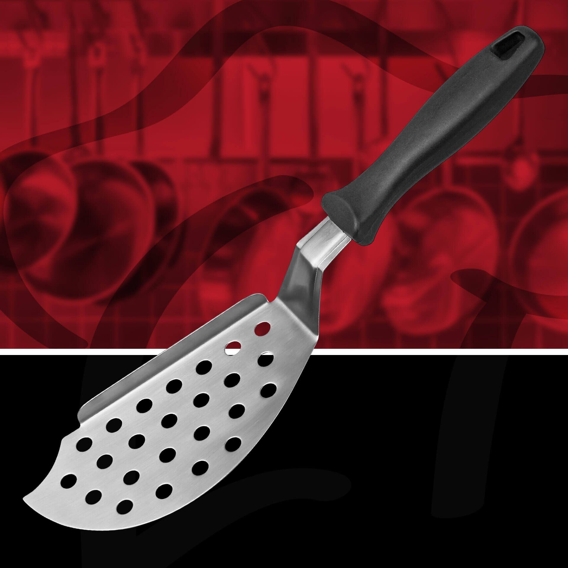 Fischwender, 33cm, Edelstahl