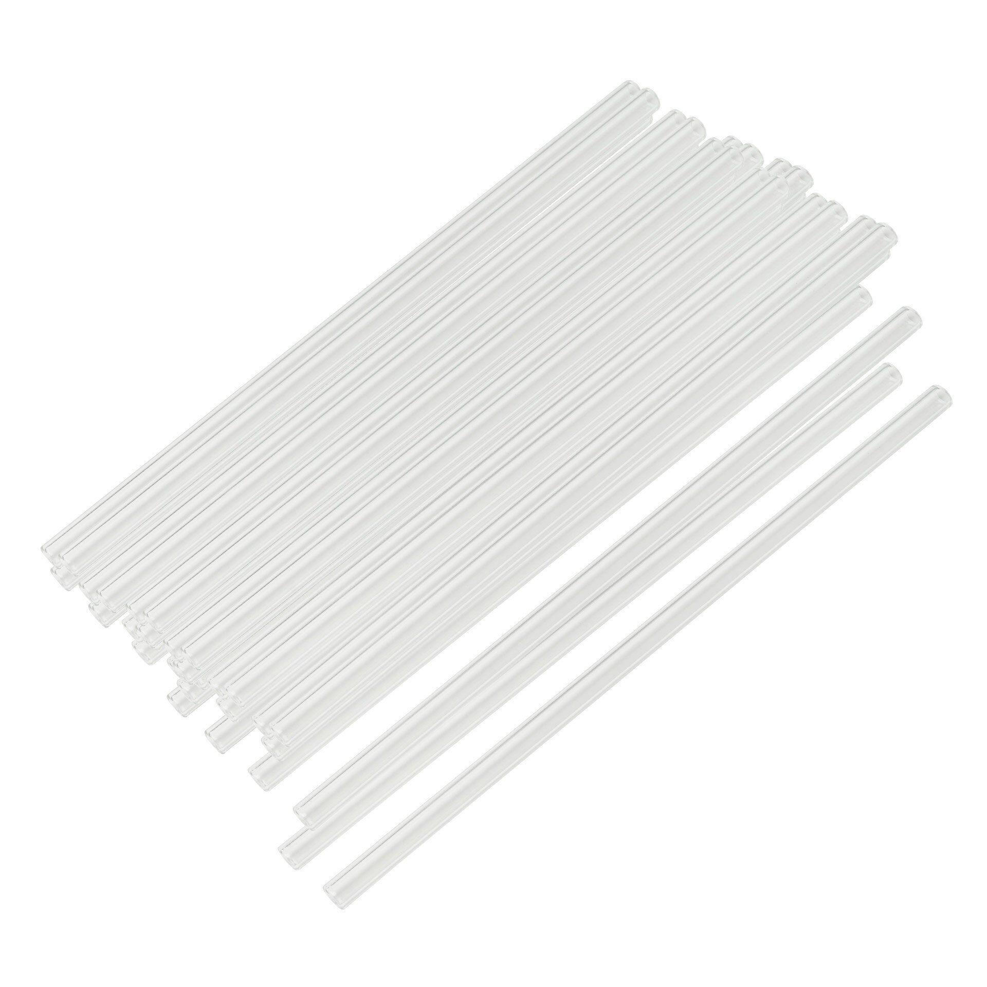 Strohhalm, 22cm, Mehrweg, Glas, 30 Stk.