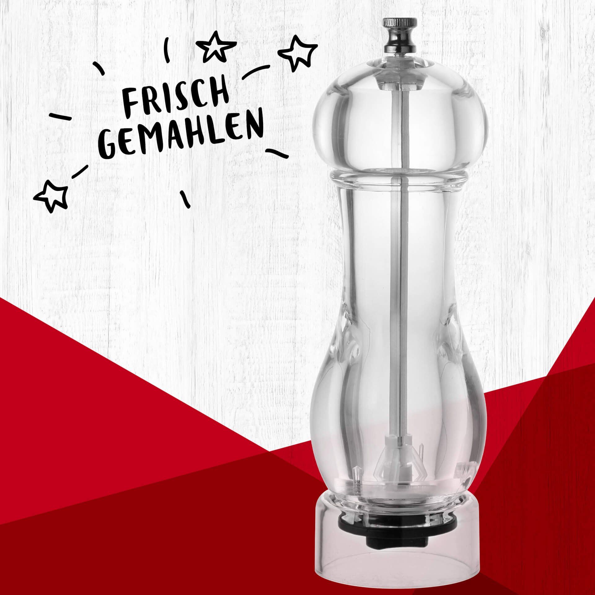 Salz-/ Pfeffermühle mit Keramikmahlwerk, 19cm