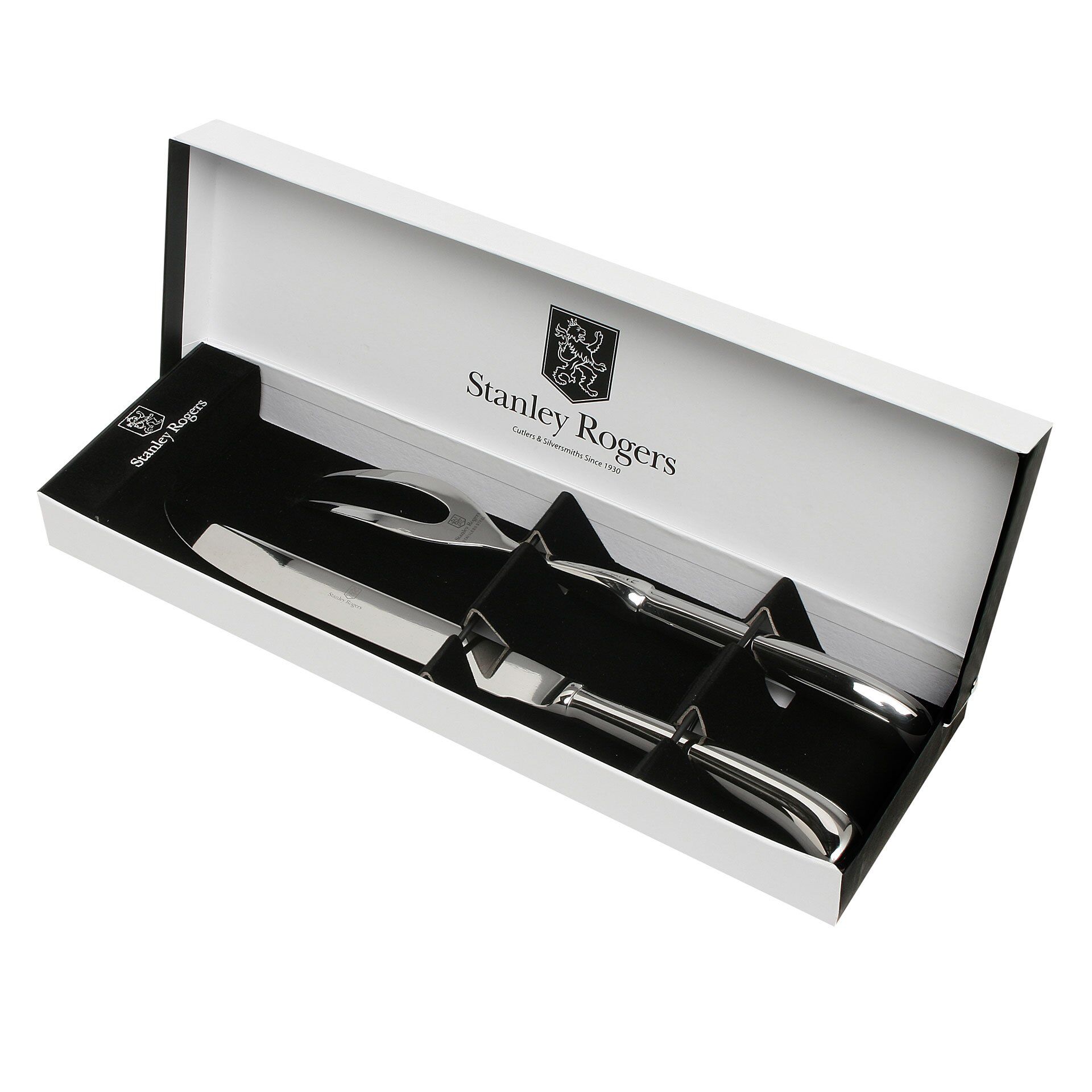 Tranchierbesteck Pistol Grip, 2-teilig, Edelstahl