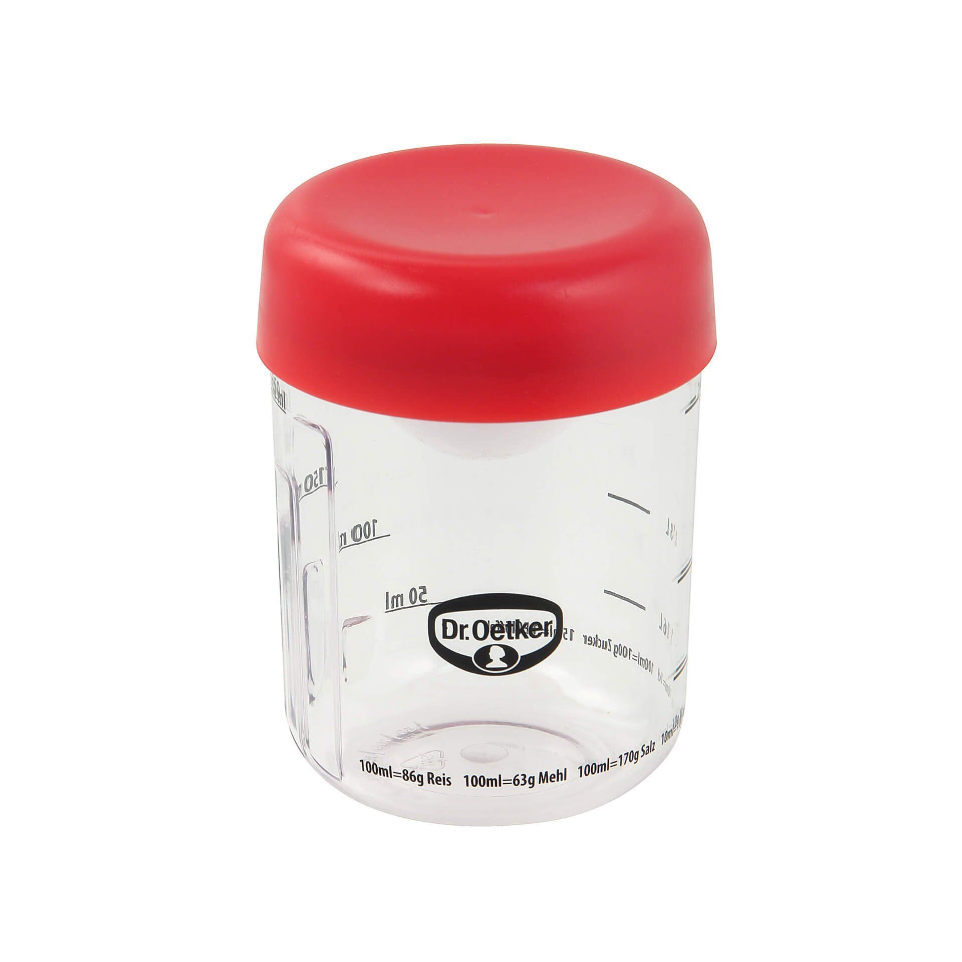 Messbecher mit Eitrenner, 3-teilig