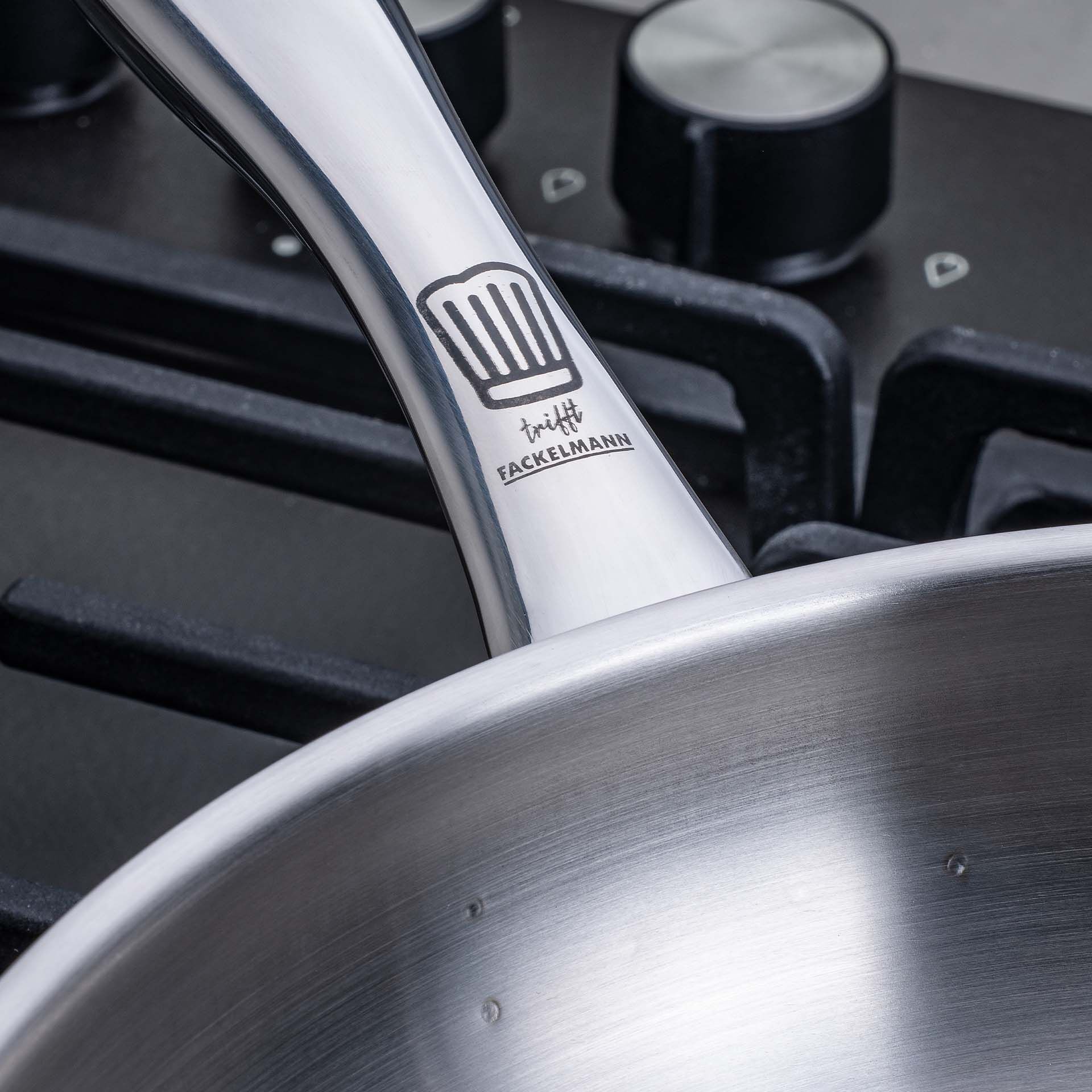 Bratpfanne München, Ø28cm, Edelstahl