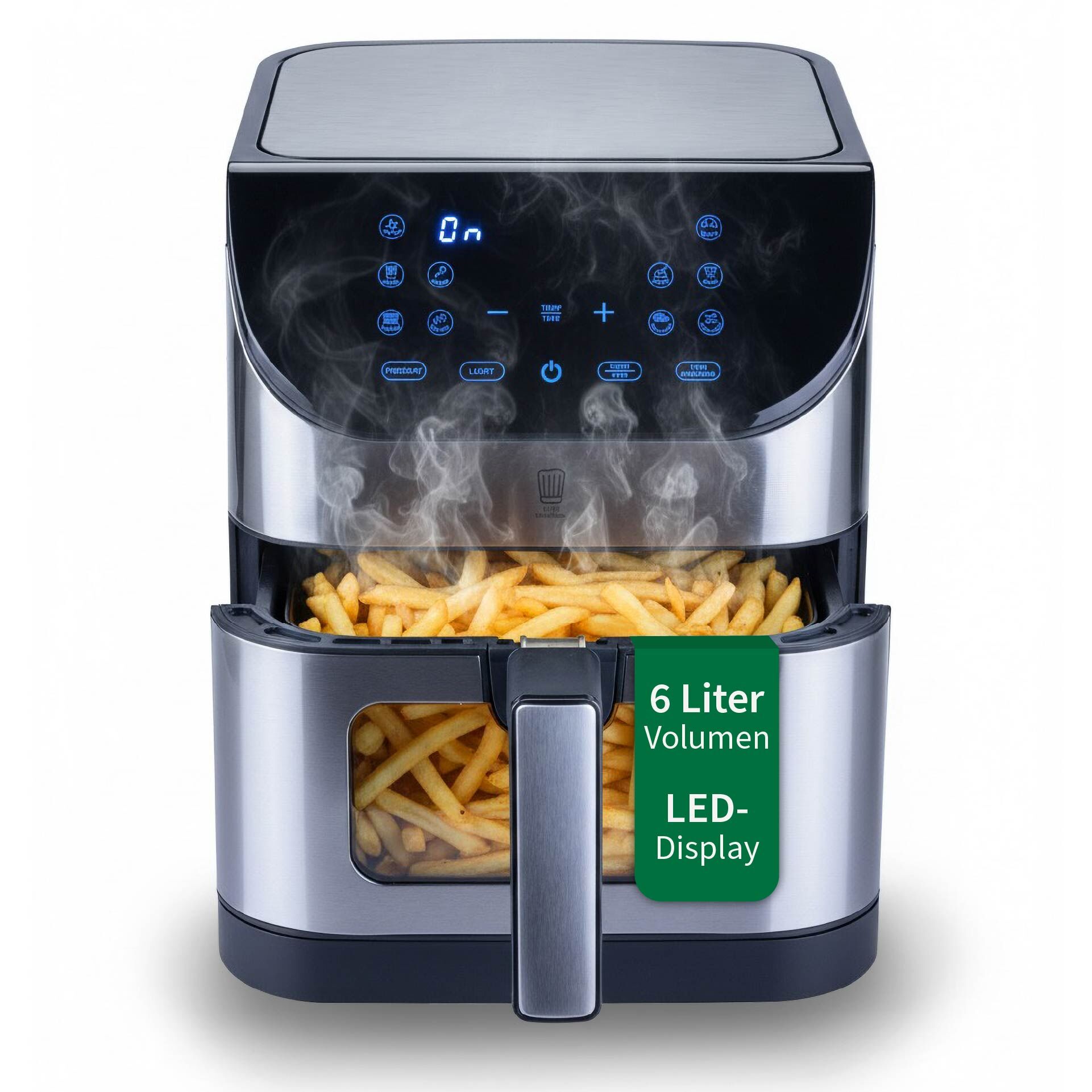 Heißluftfritteuse München, 6,1L