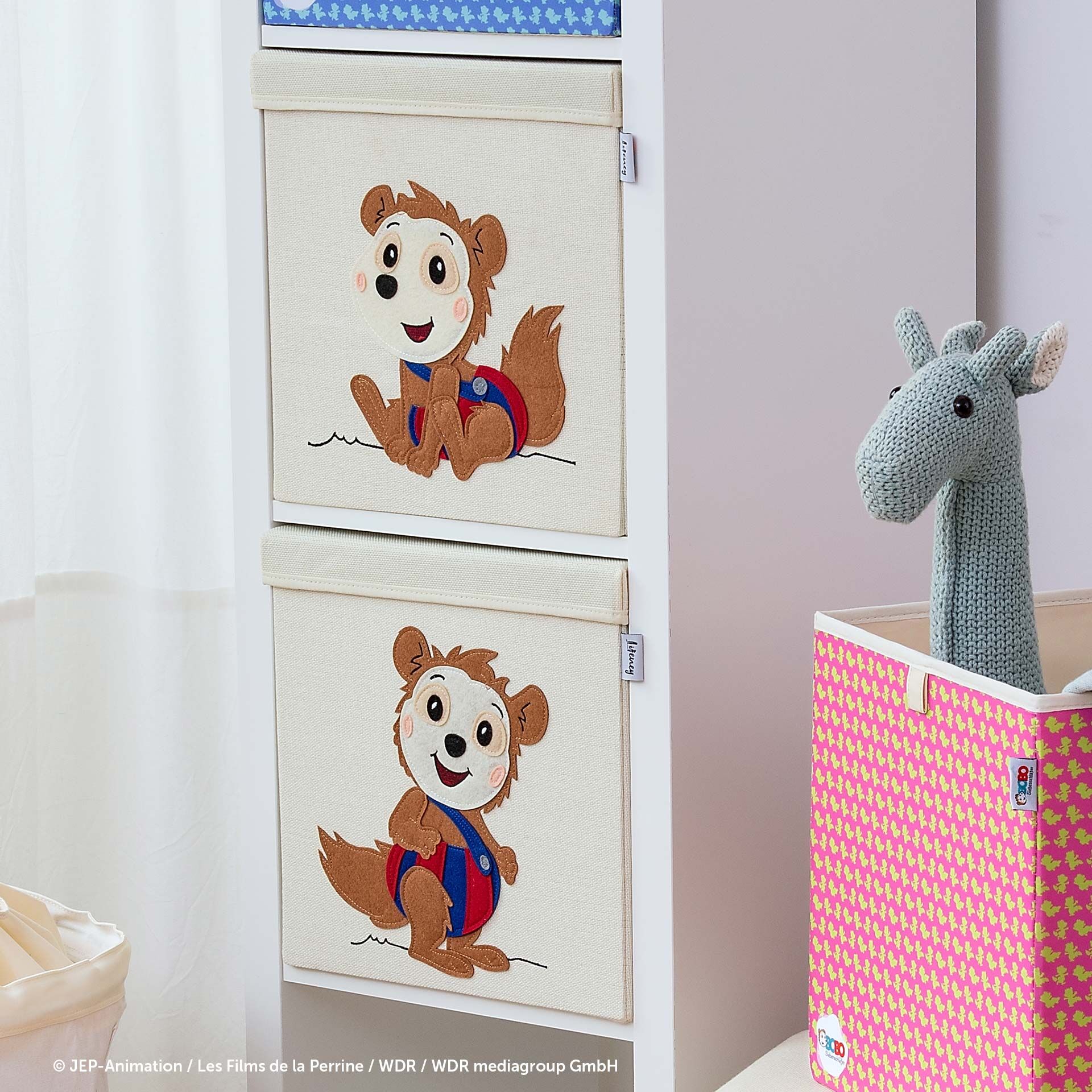 Aufbewahrungsboxen-Set Bobo, 33x33x33cm