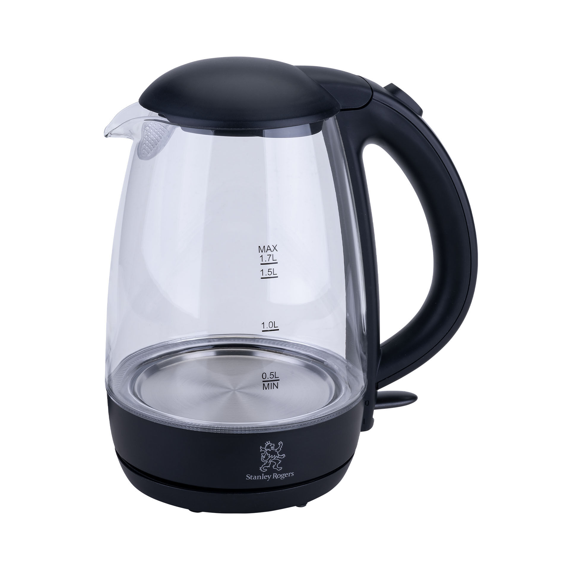 Wasserkocher, Glas, 1,7L