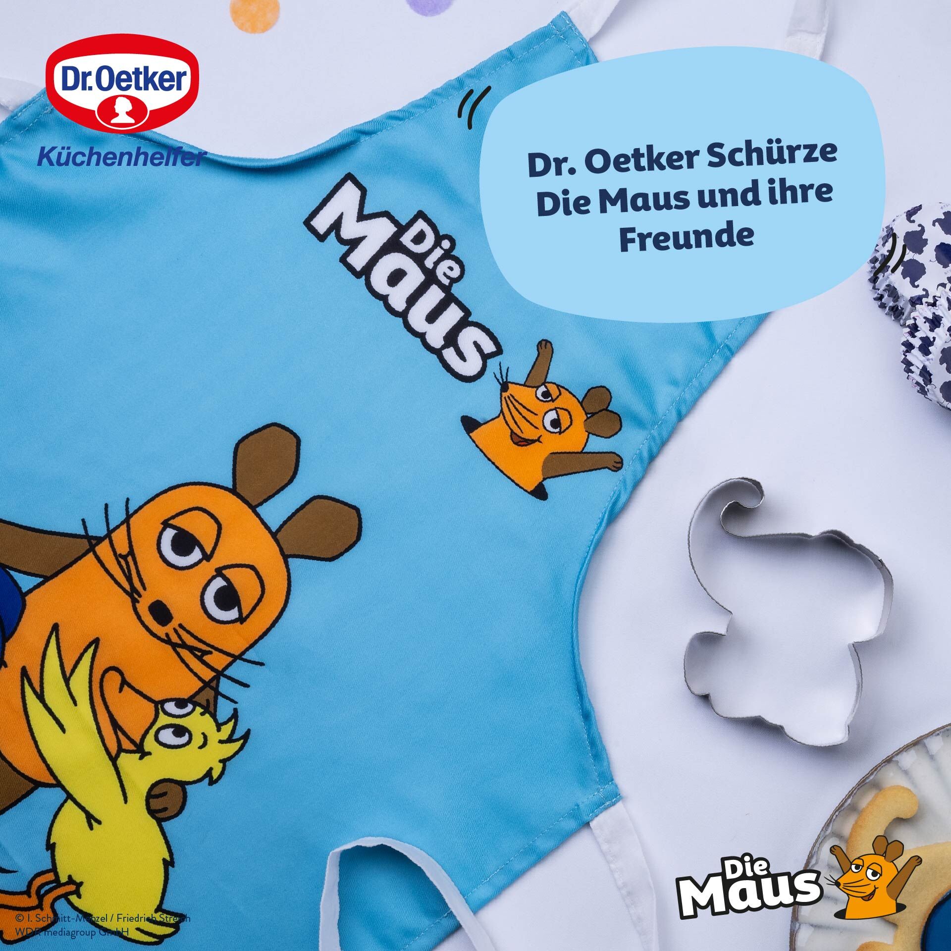 Kochschürze Kinder DieMaus
