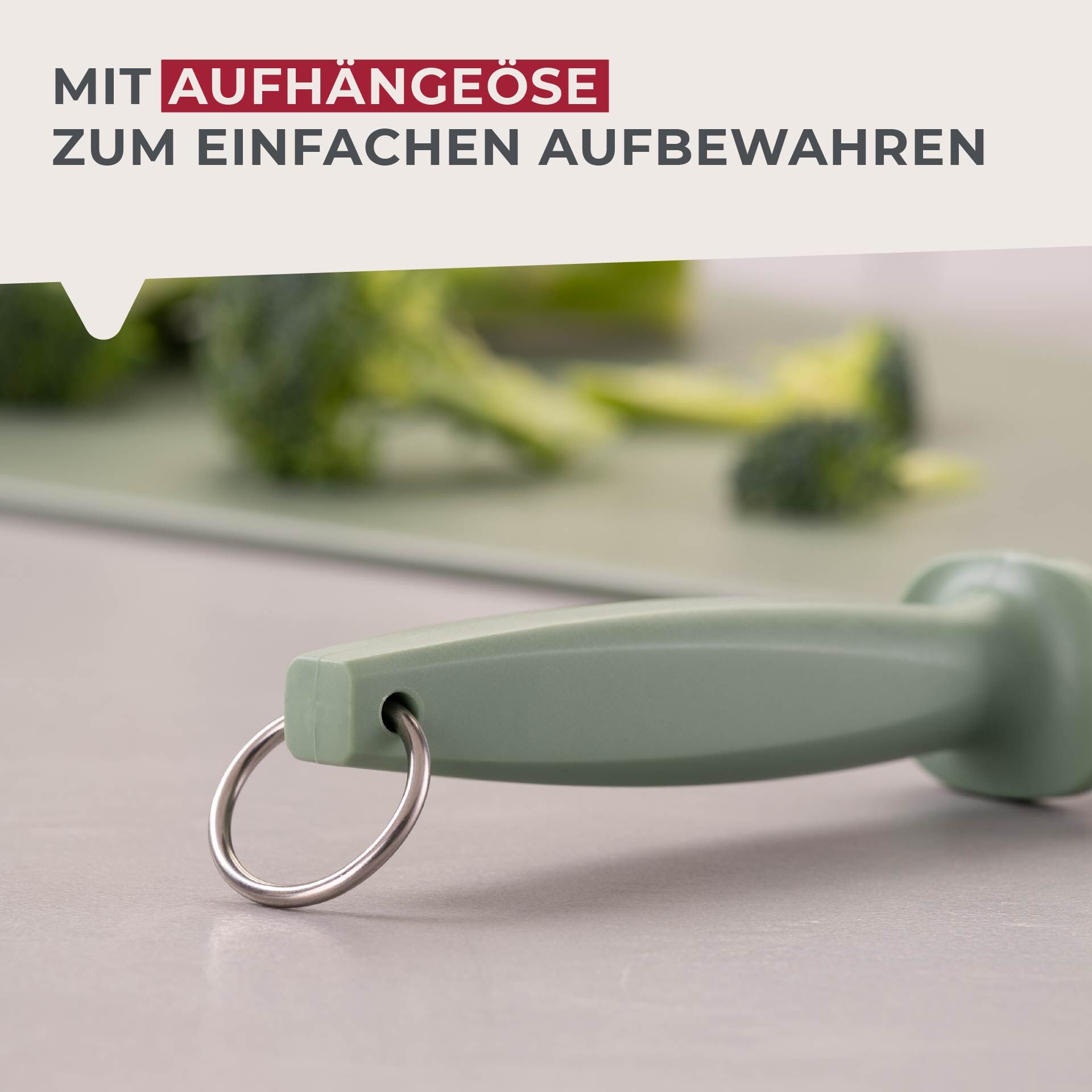 Wetzstahl grau-grün