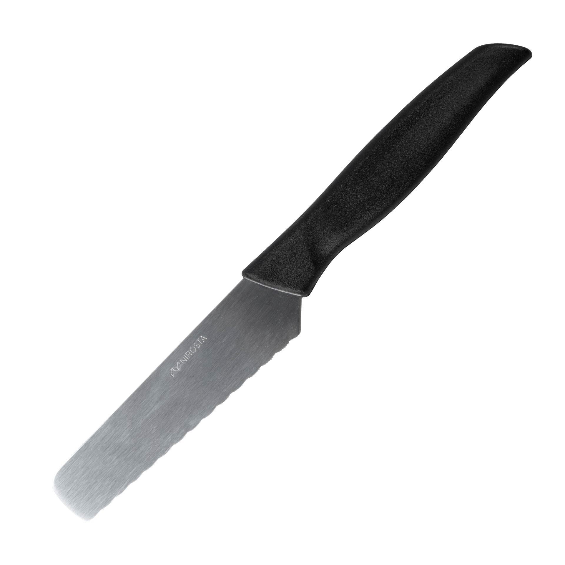 Brötchenmesser, 20cm, schwarz Brötchenmesser, 20cm, schwarz