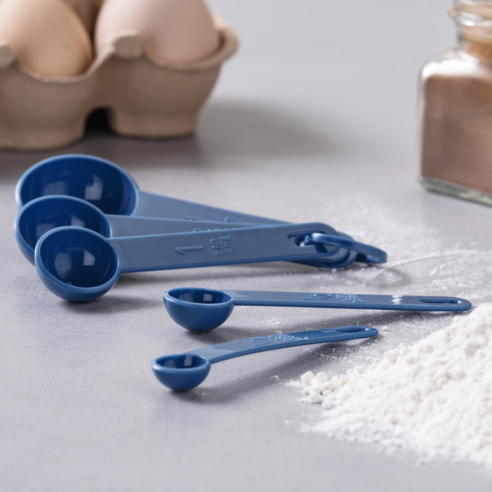 Messlöffel-Set Essential, blau