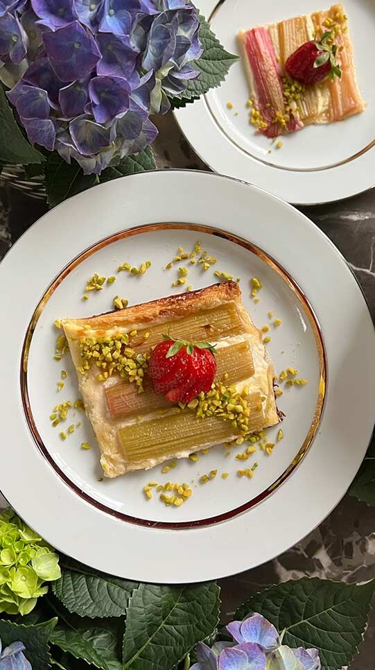 Rhabarber-Tarte - Rezept | Fackelmann
