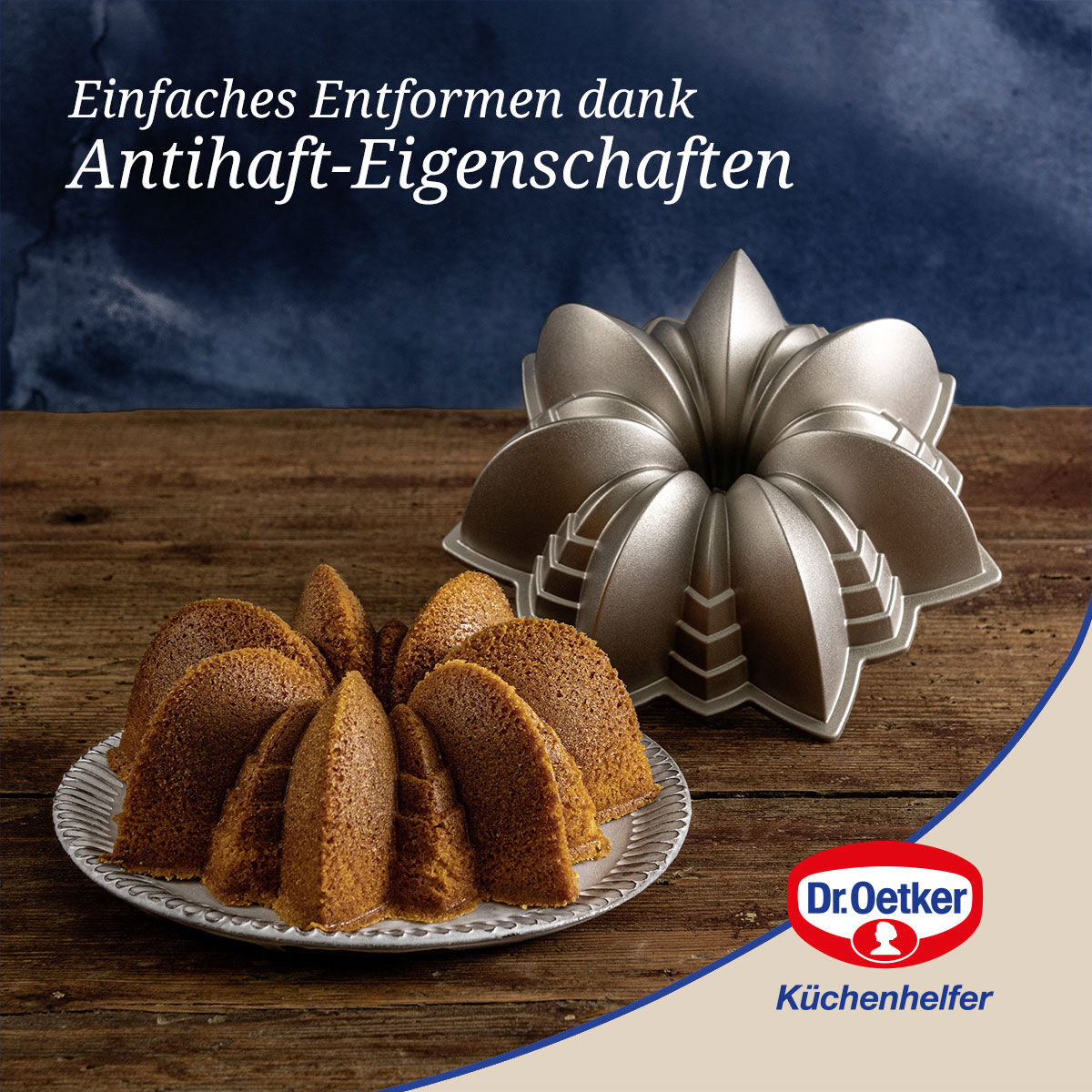 Gugelhupf Stern Back-Kunst, Ø23cm