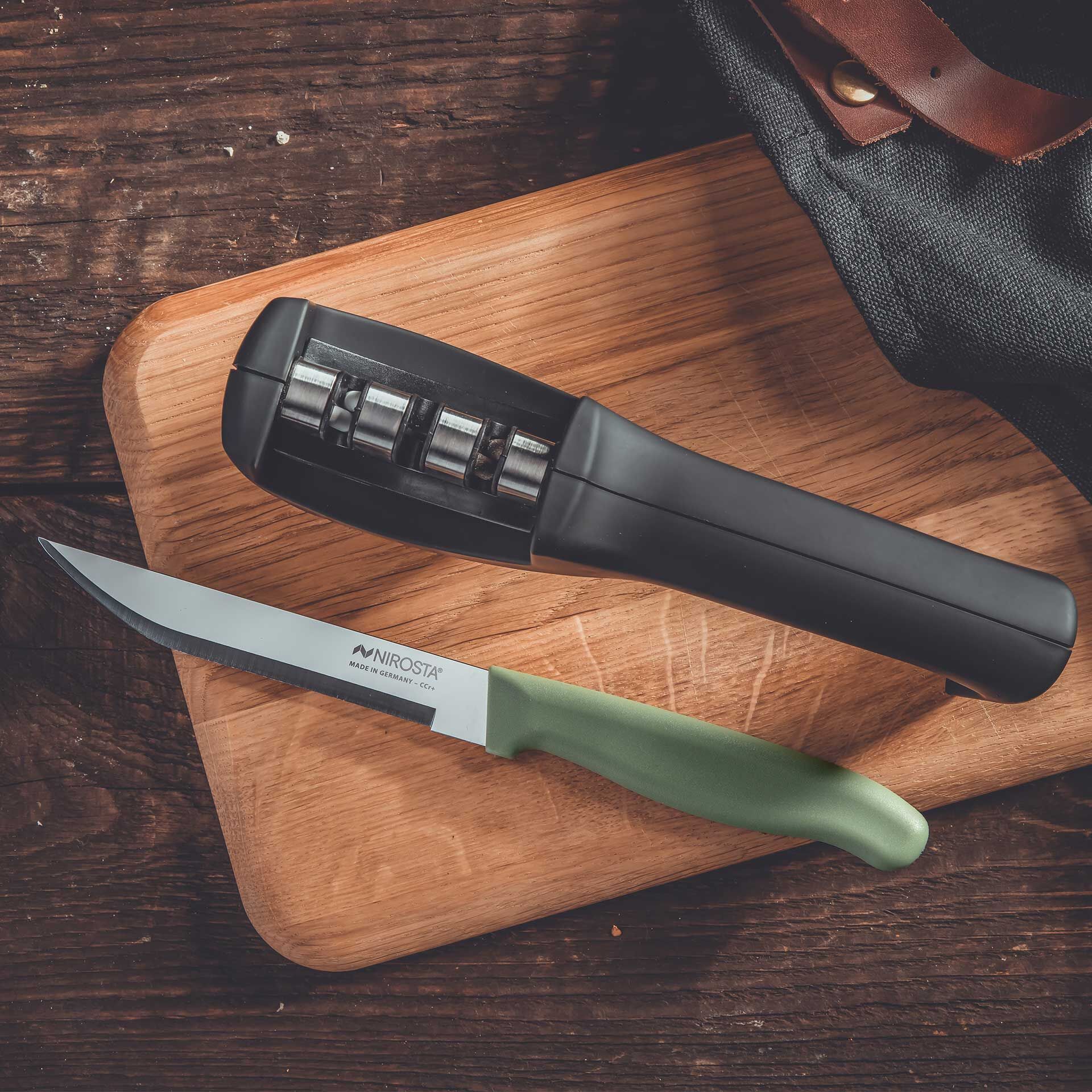 Messerschärfer Quick-Sharp, 3 Stufen