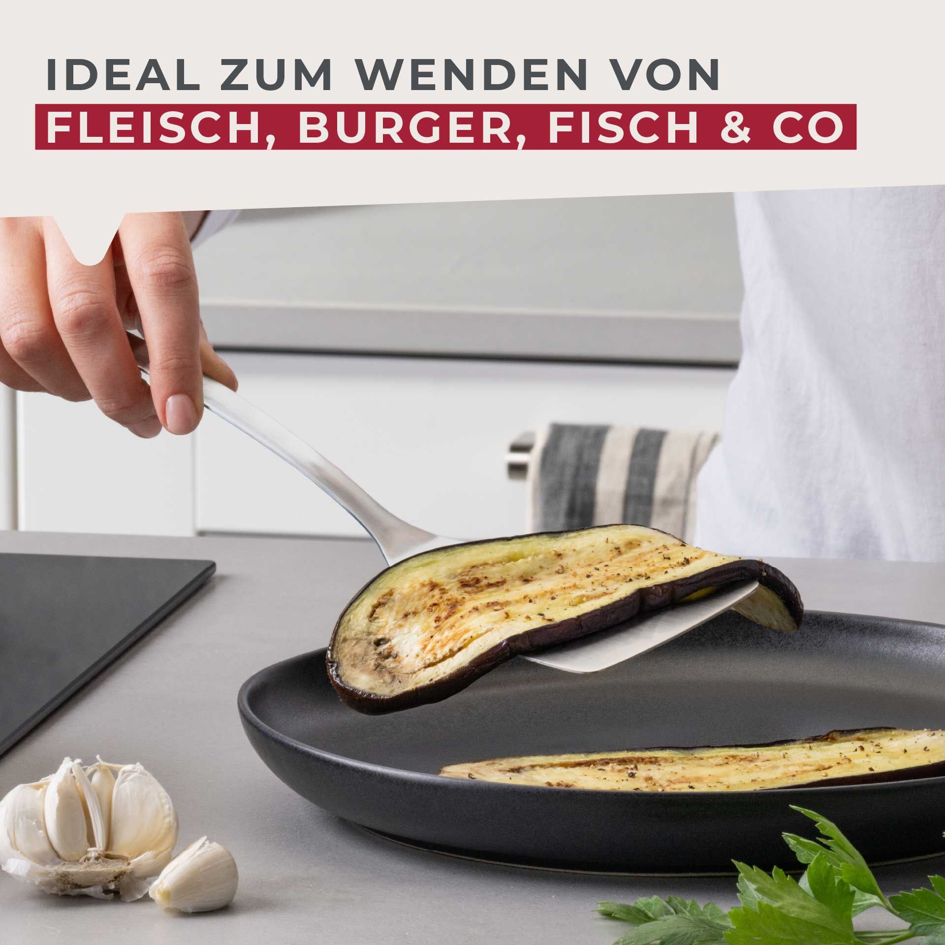 Pfannenwender Essential, Edelstahl