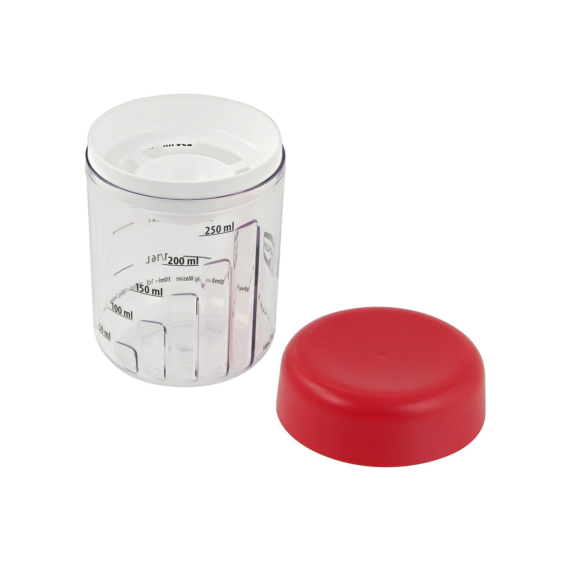 Messbecher mit Eitrenner, 3-teilig