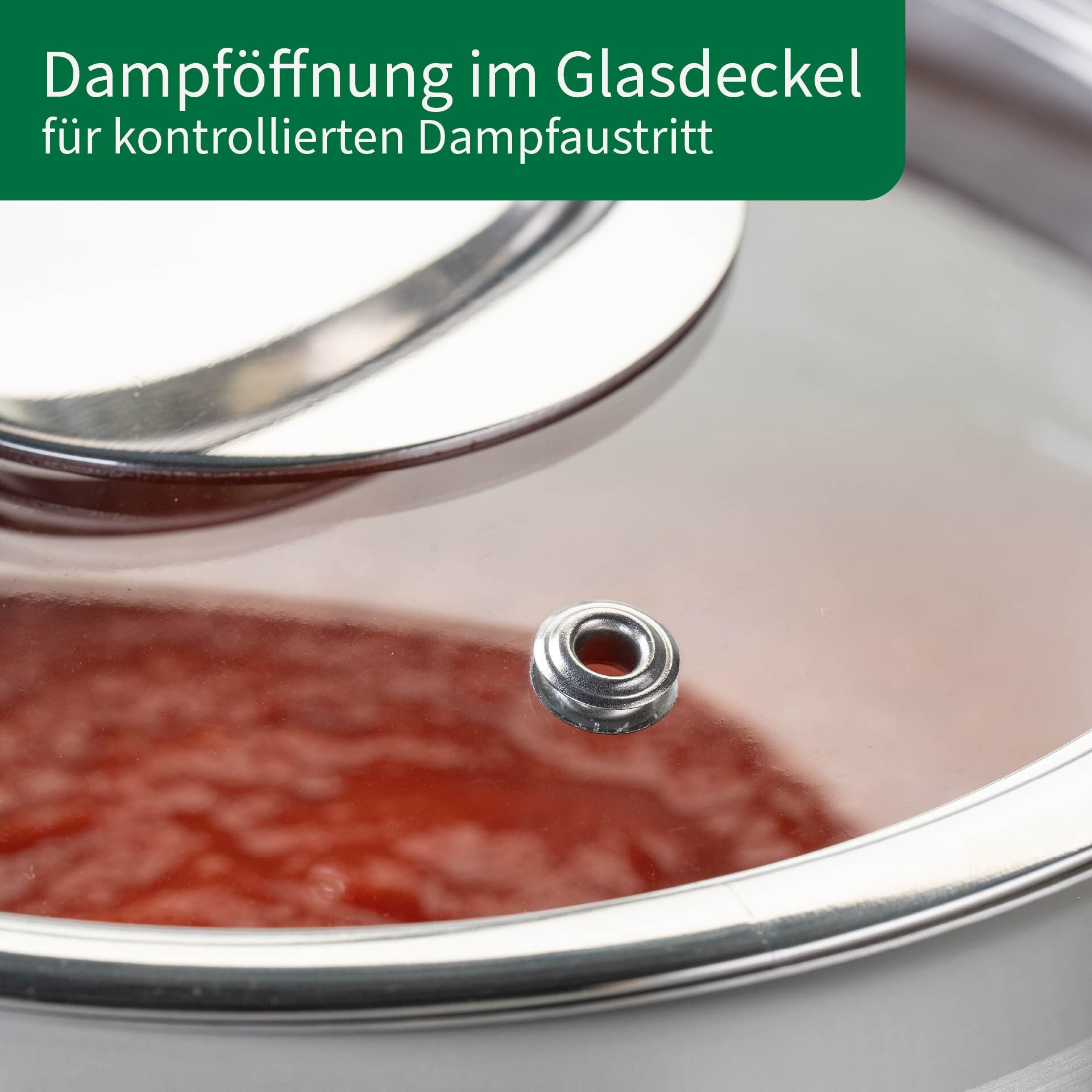 Soßentopf mit Glasdeckel Leipzig, Ø16cm