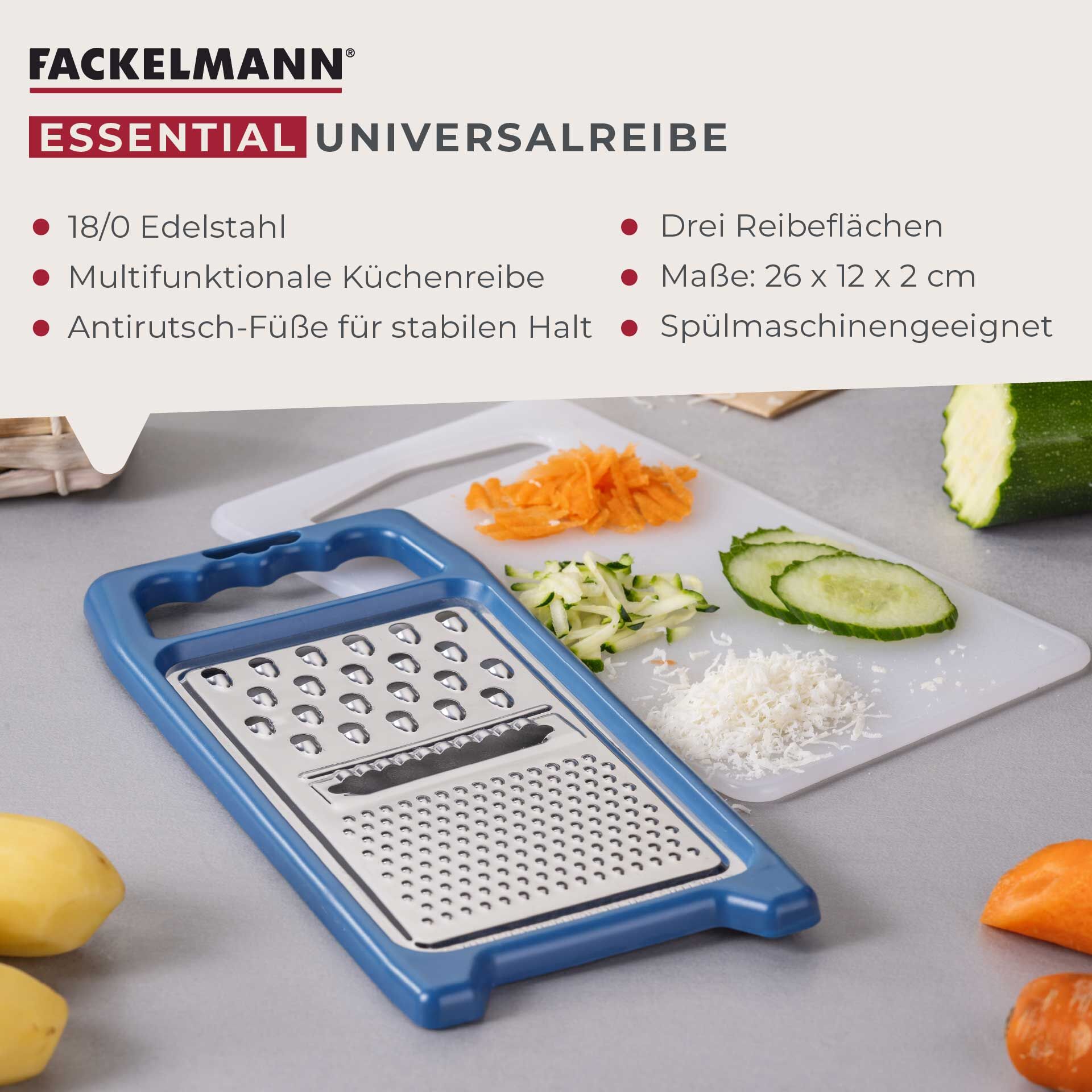 Universalreibe Essential, blau