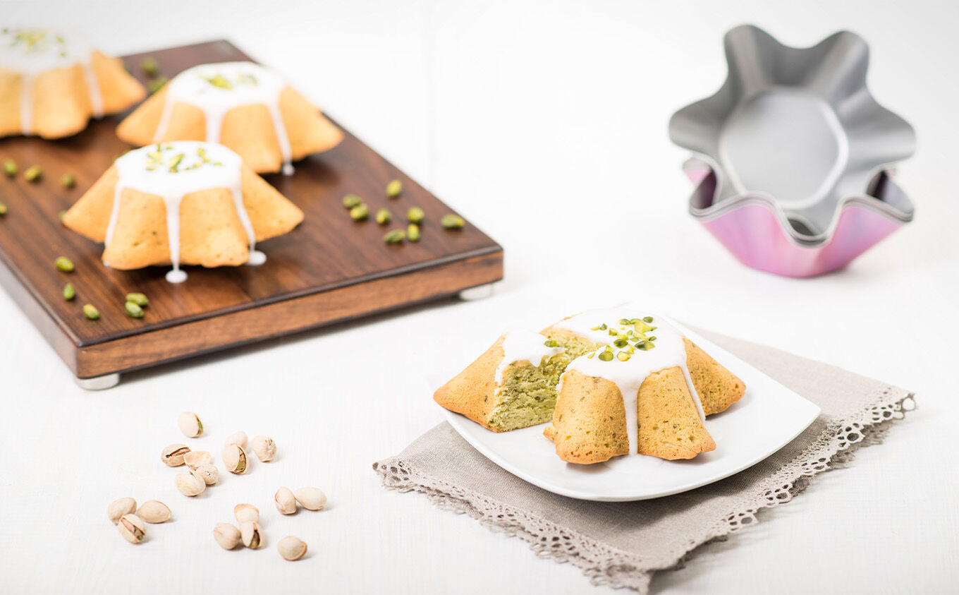 Pistazien-Avocado-Küchlein Pistazien-Avocado-Küchlein