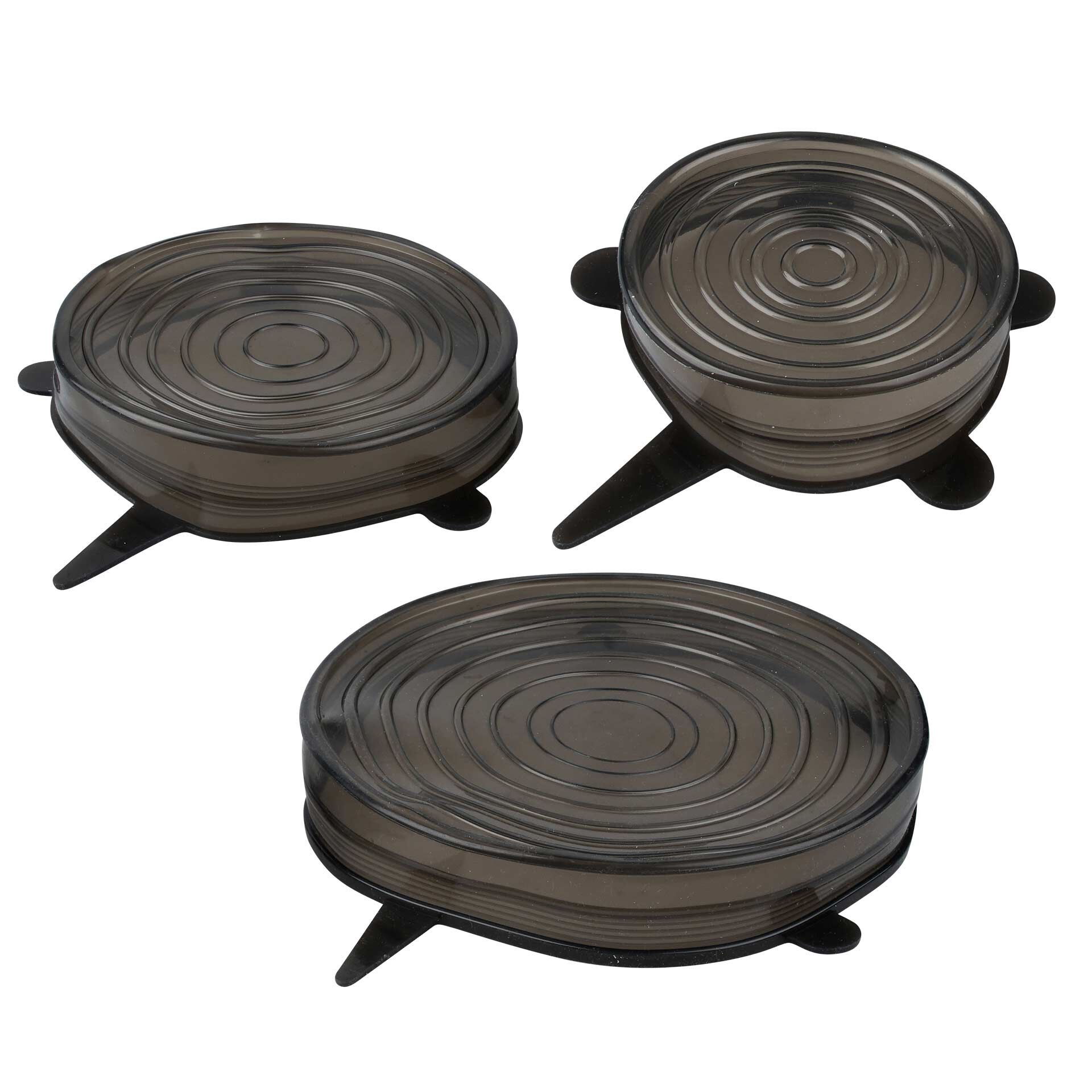 Frischhaltedeckel-Set, verschiedene Größen, 3Stk