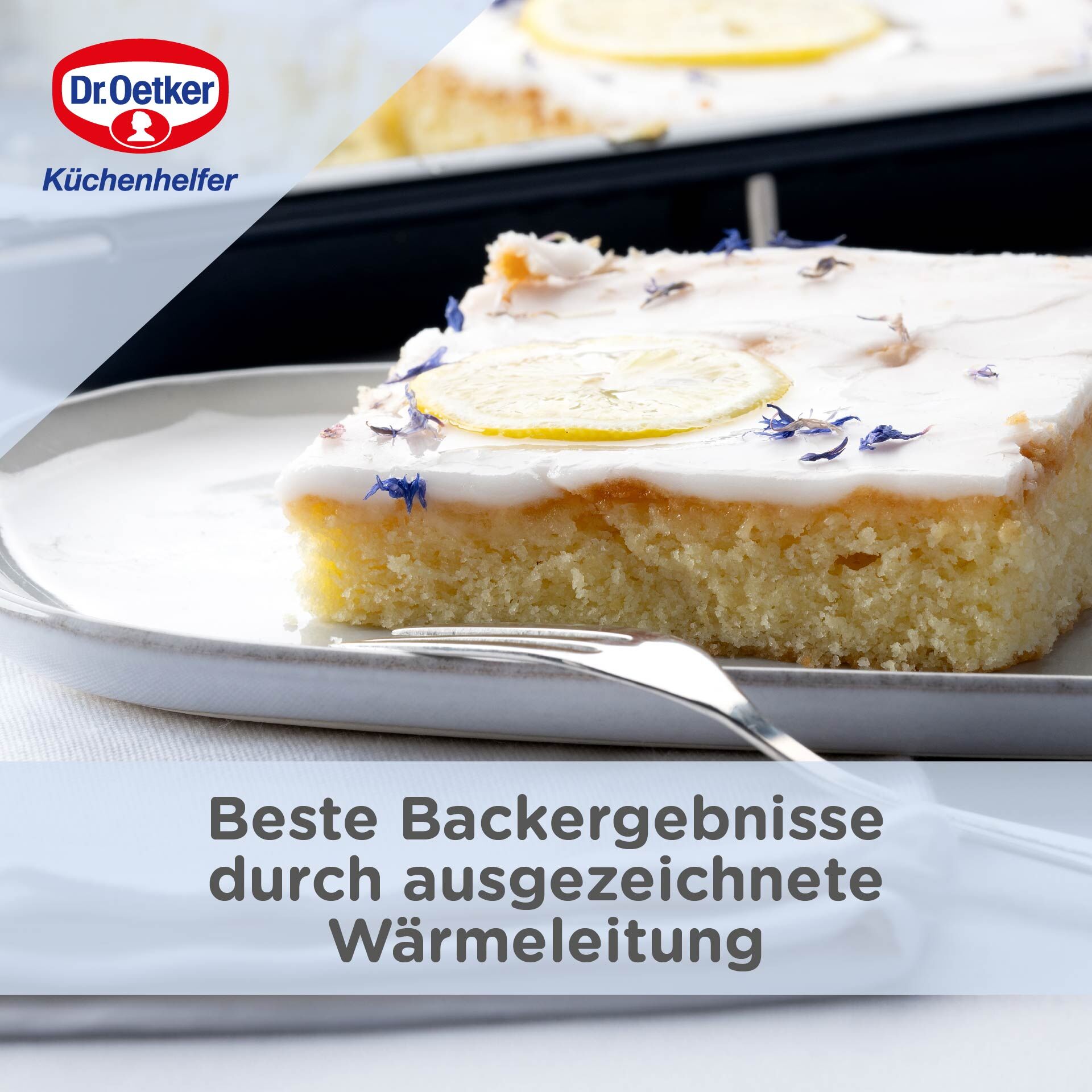 Backblech Back-Liebe Emaille, verstellbar
