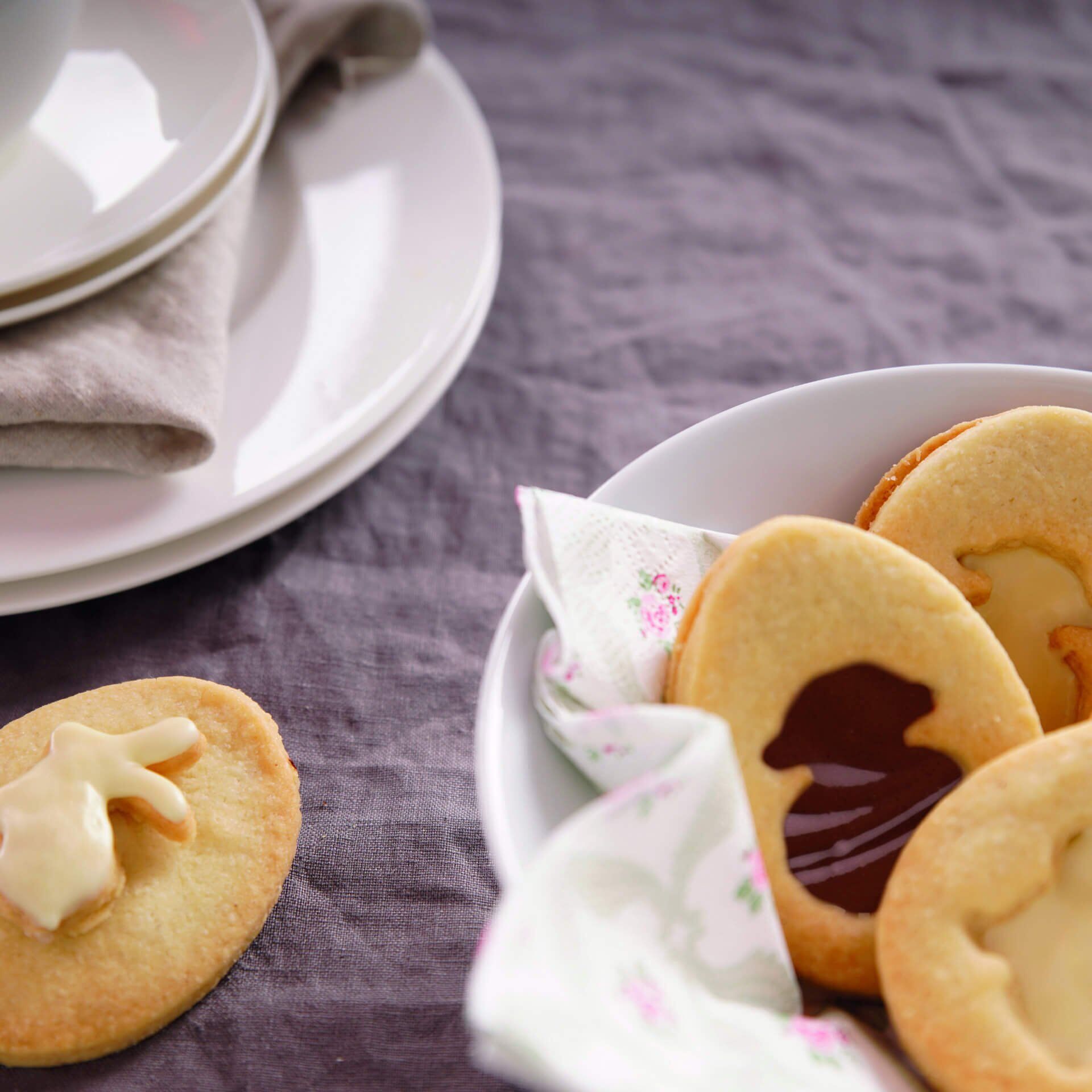 Ausstecher Linzer Goldiges Ostern, 3-teilig