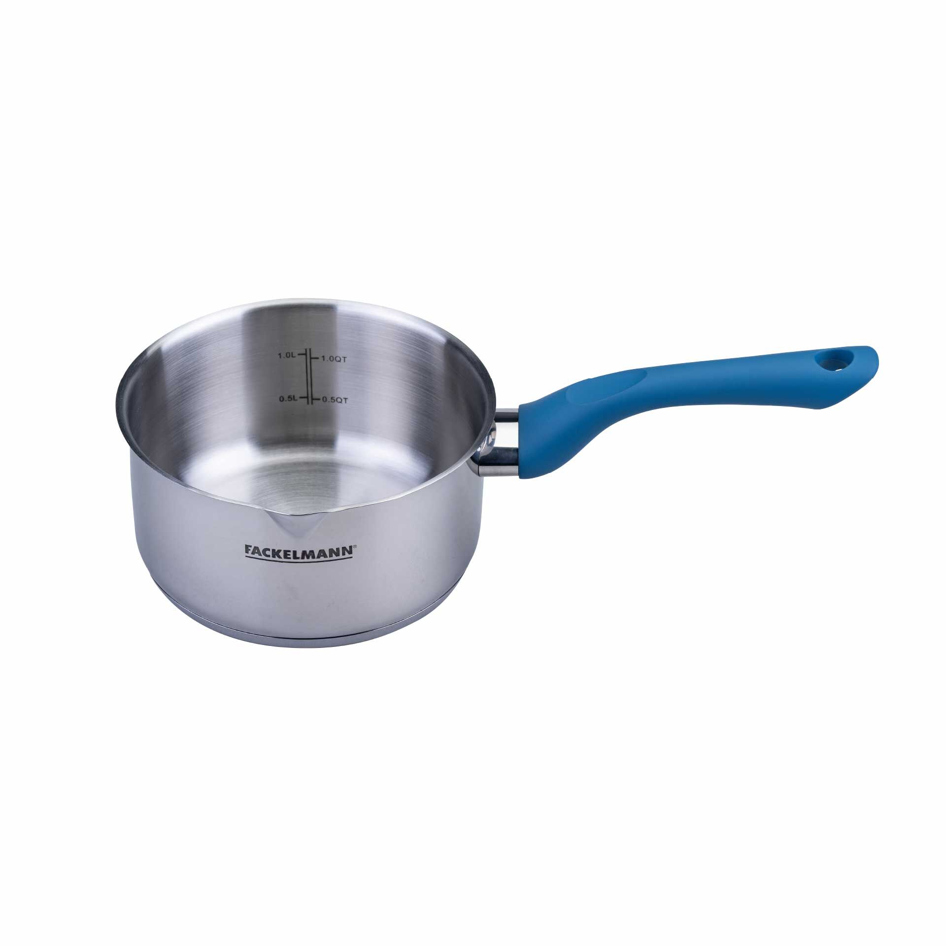 Stielkasserolle Essential, Ø16cm, blau