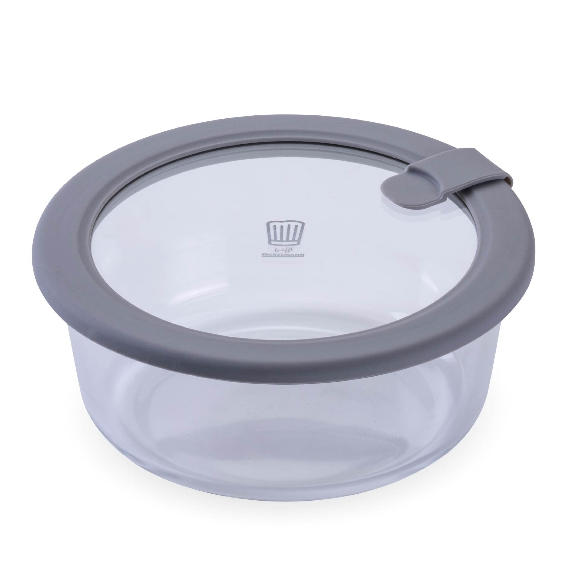 Vorratsdose Glas, rund, 600ml