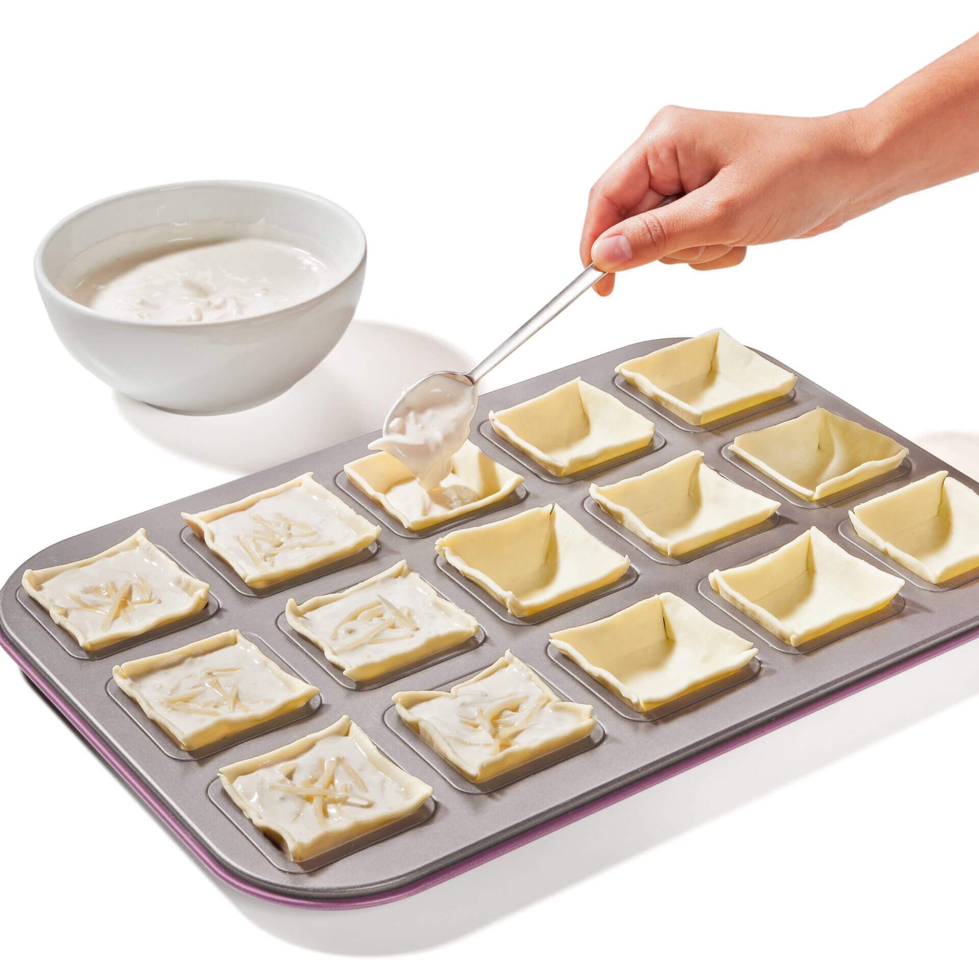 Backblech Snacks creative studio, 15er