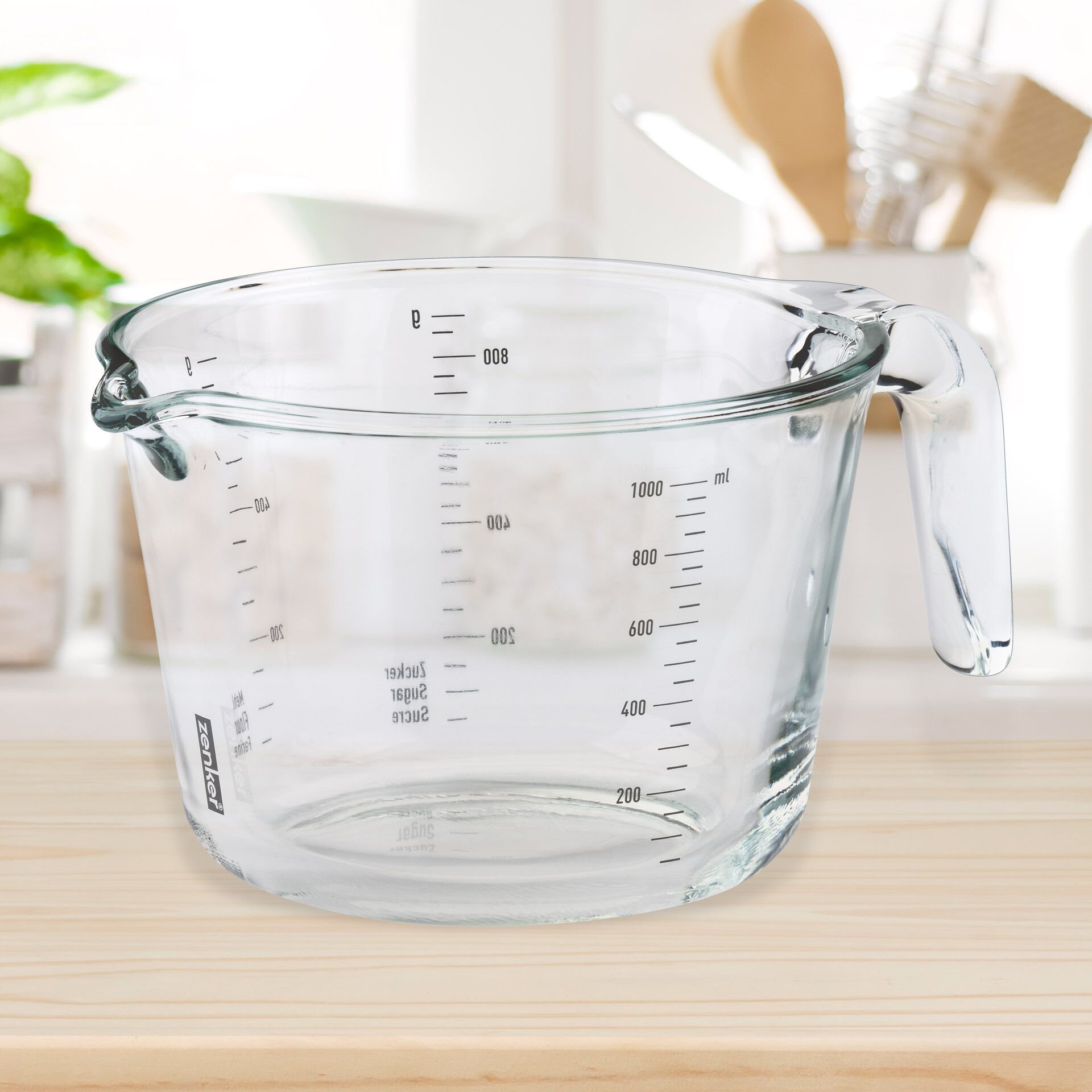 Messbecher Patisserie, Glas, 1L