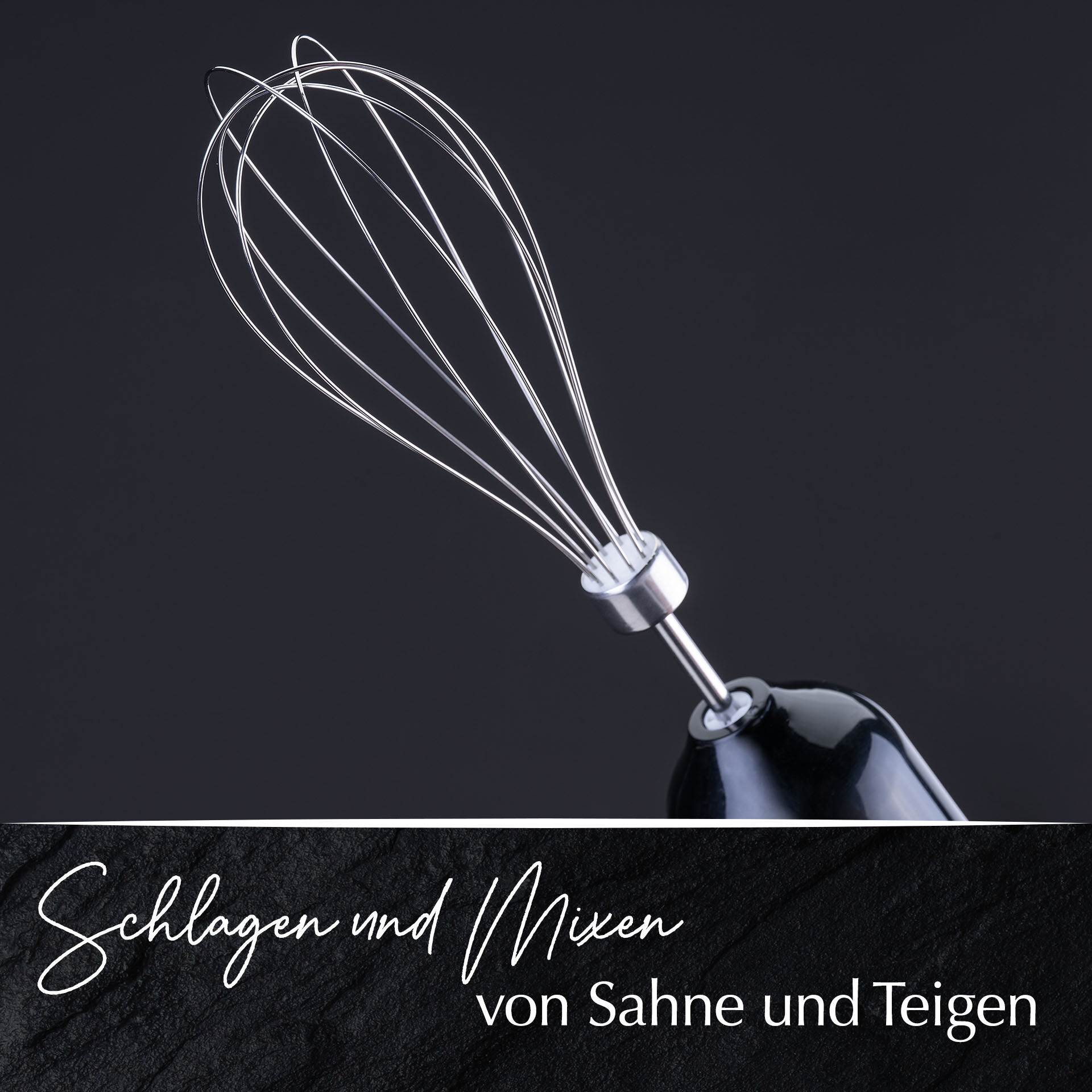 Stabmixer 4-teilig, Edelstahl, 600W