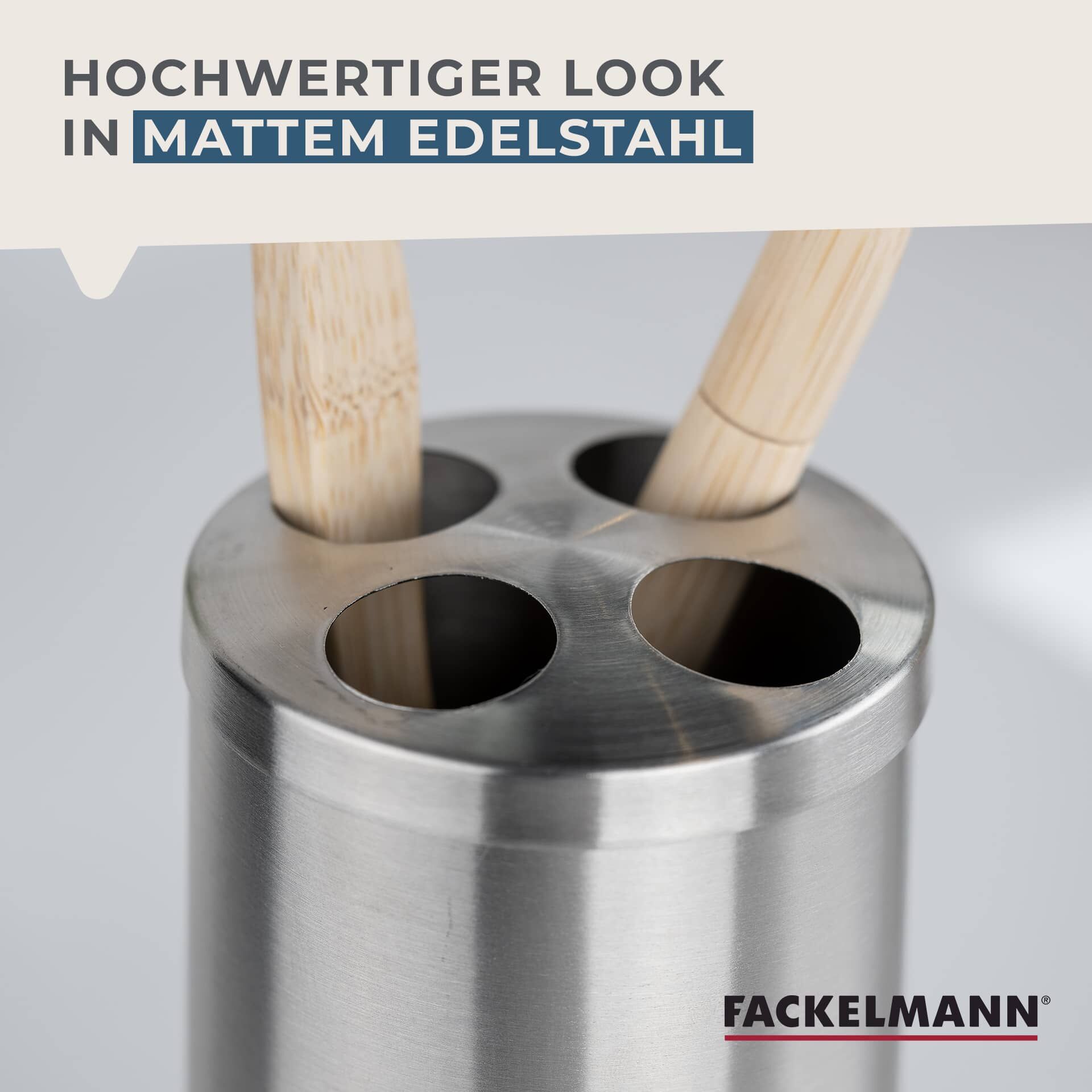 Zahnbürstenhalter, Edelstahl