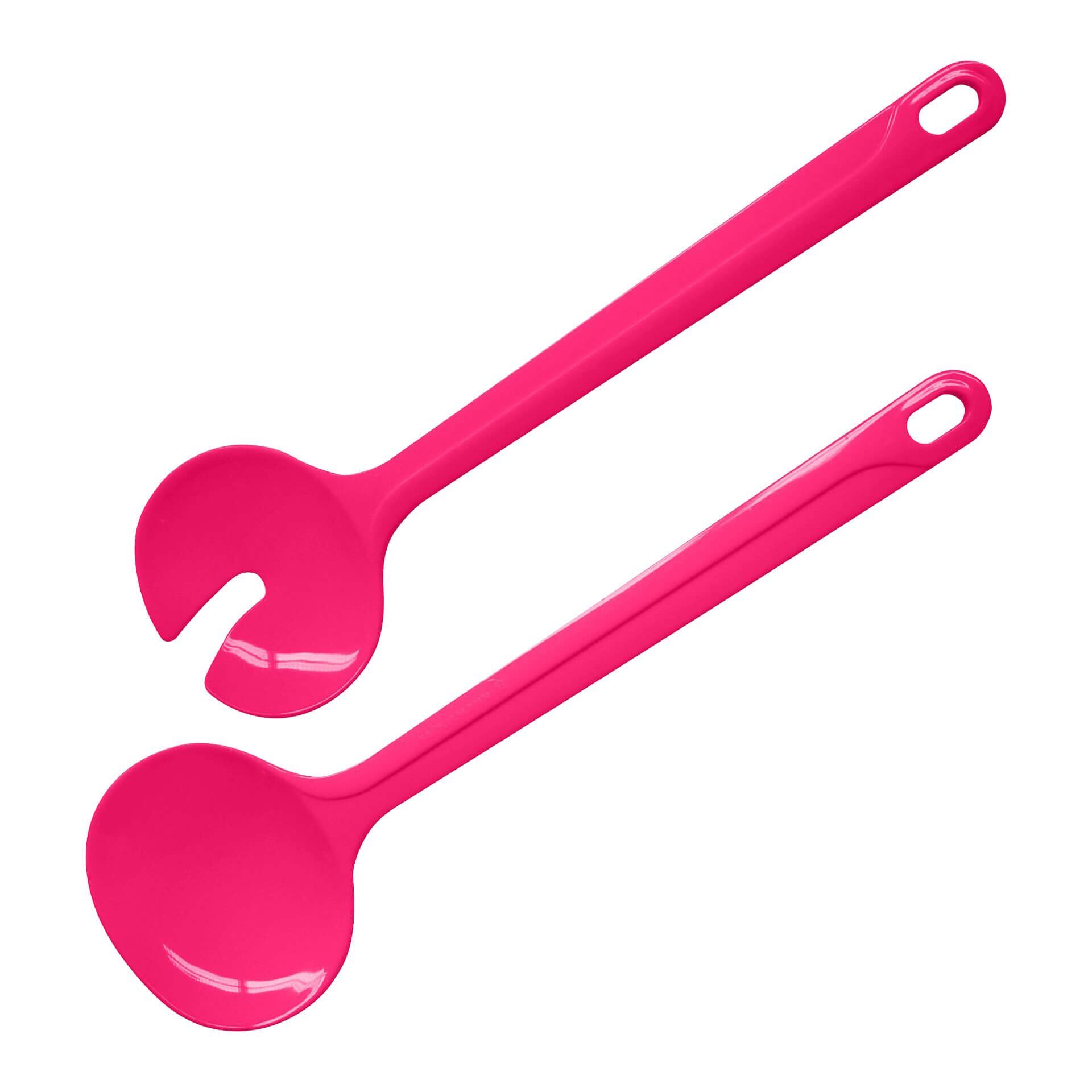 Salatbesteck Tropical Kitchen, koralle