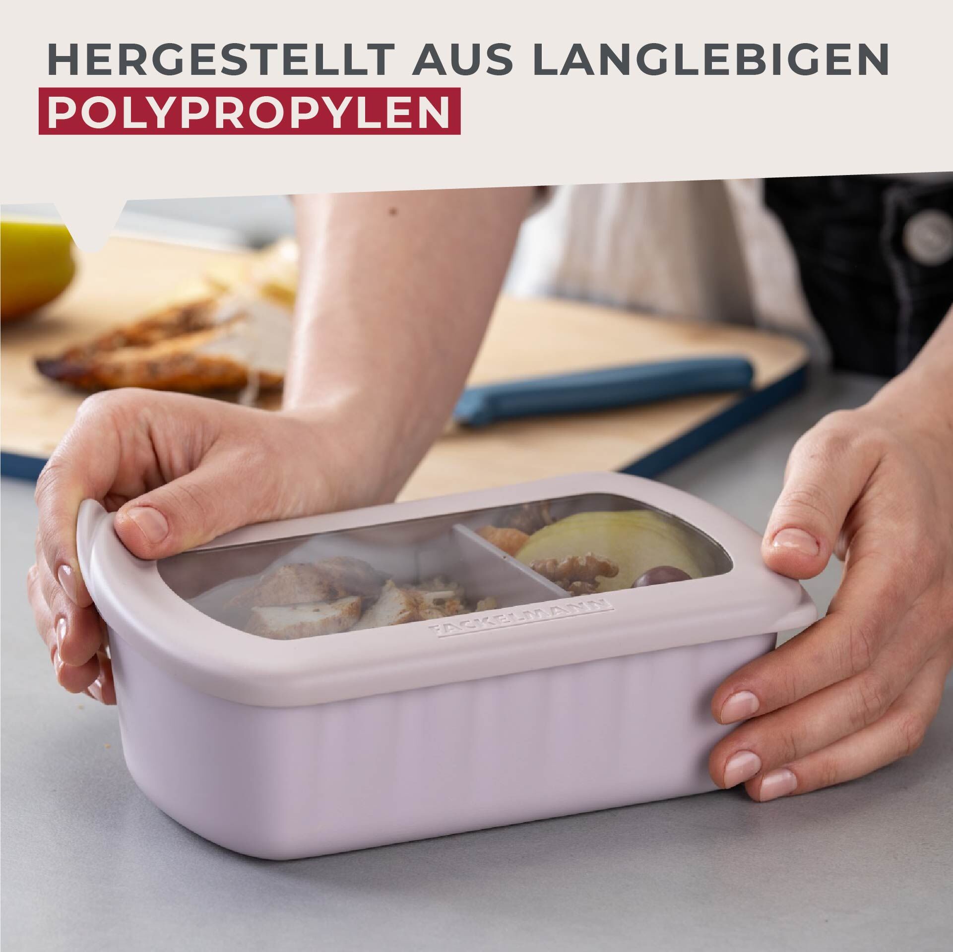 Flexibox Be The Move, beige, 1000ml, 3-tlg.