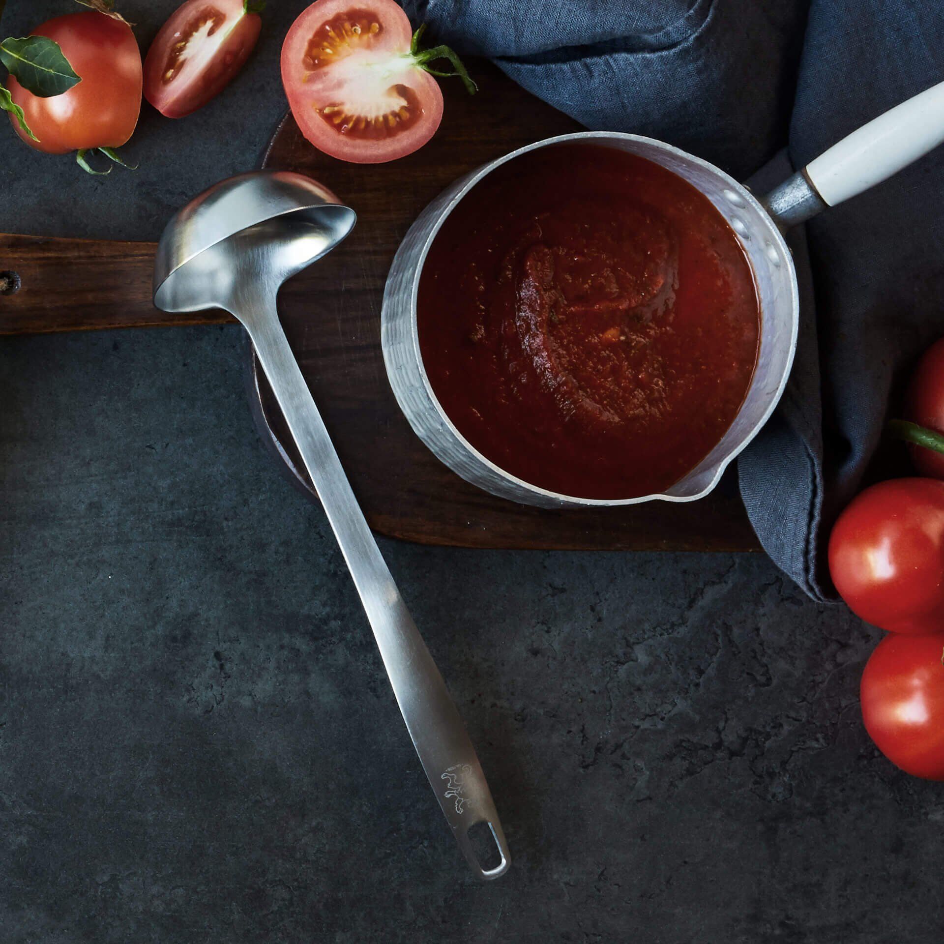 Schöpflöffel Satin, 32cm, Edelstahl