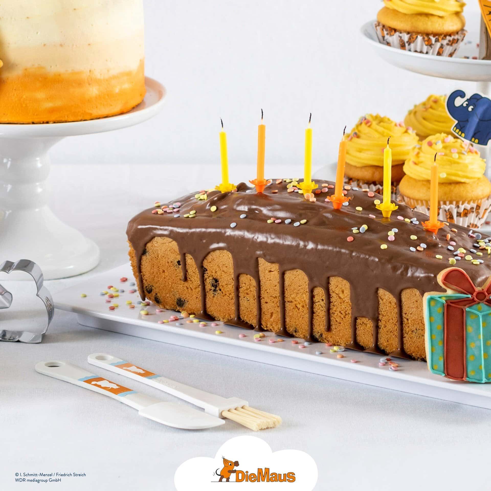 Back-Set "DieMaus Kastenkuchen", 3-teilig