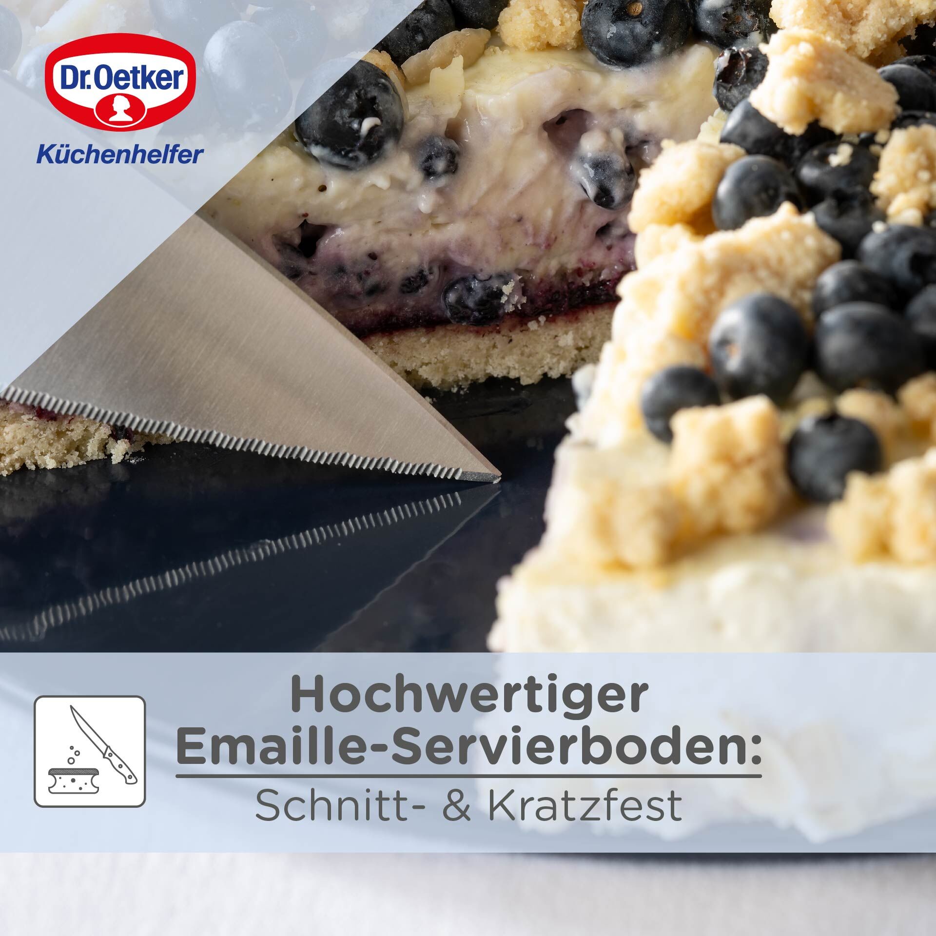 Springform Back-Liebe Emaille, Ø28cm