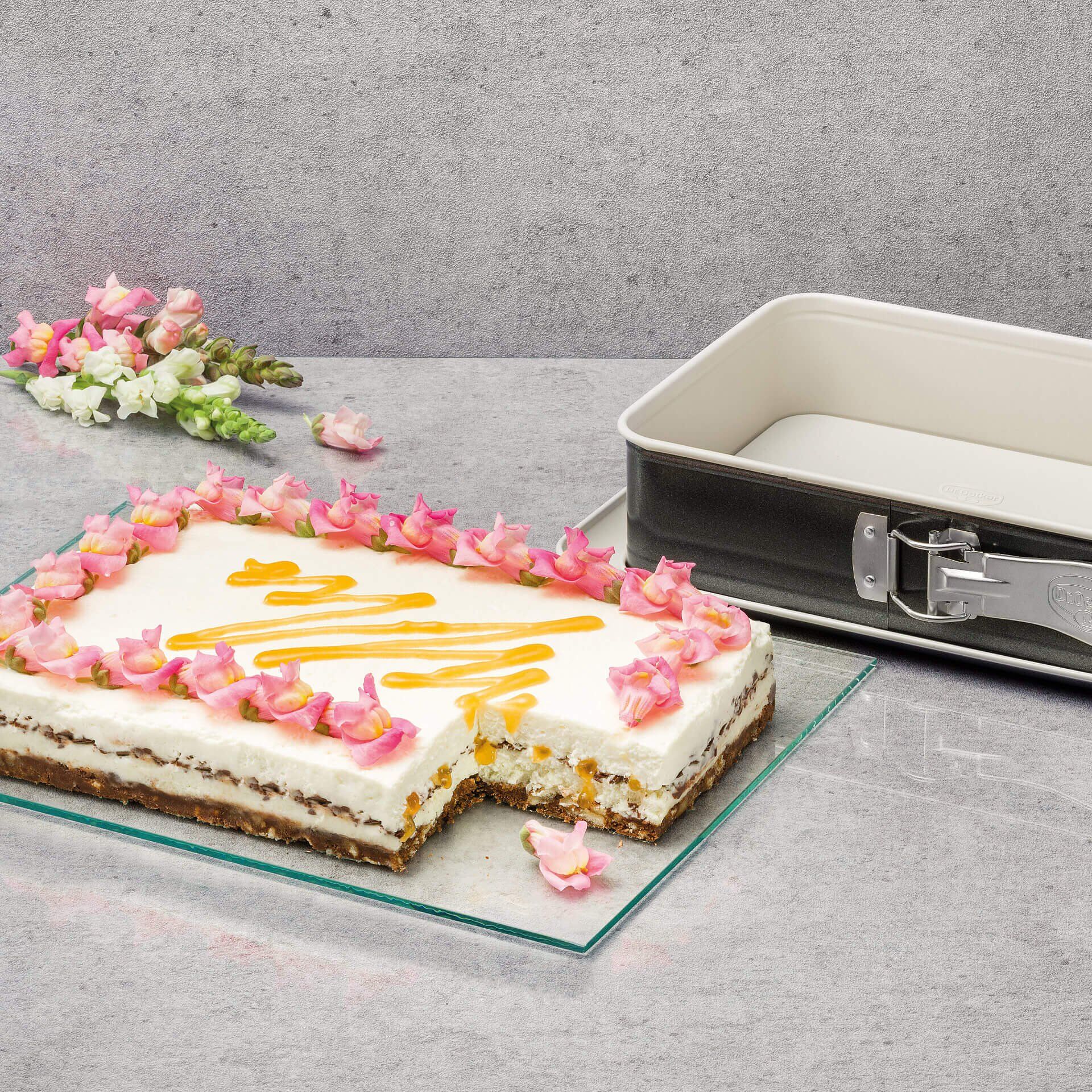 Springform rechteckig Back-Trend, 28x18cm