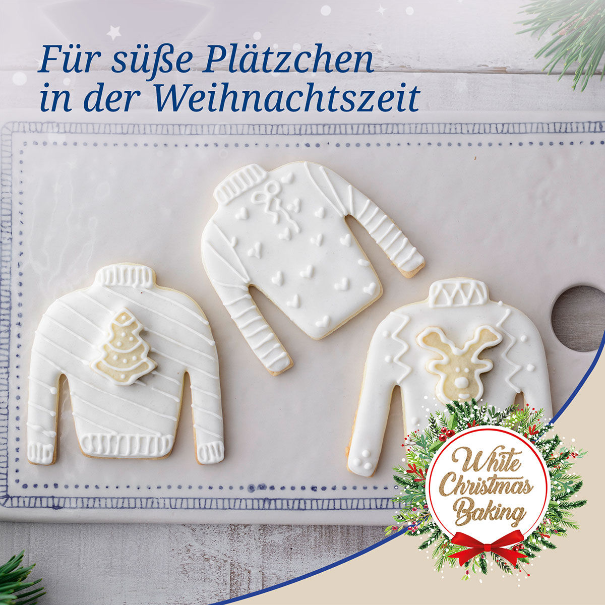 Ausstecher Ugly Christmas Sweater, 3-teilig