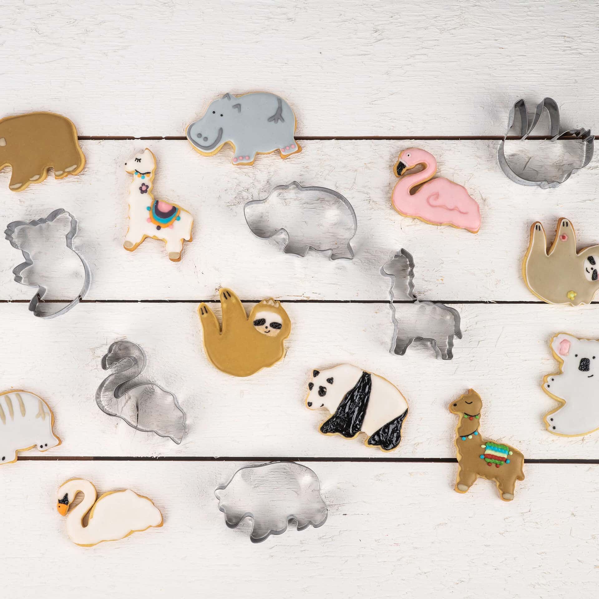 Ausstecher-Set "Happy Baking", 6-teilig