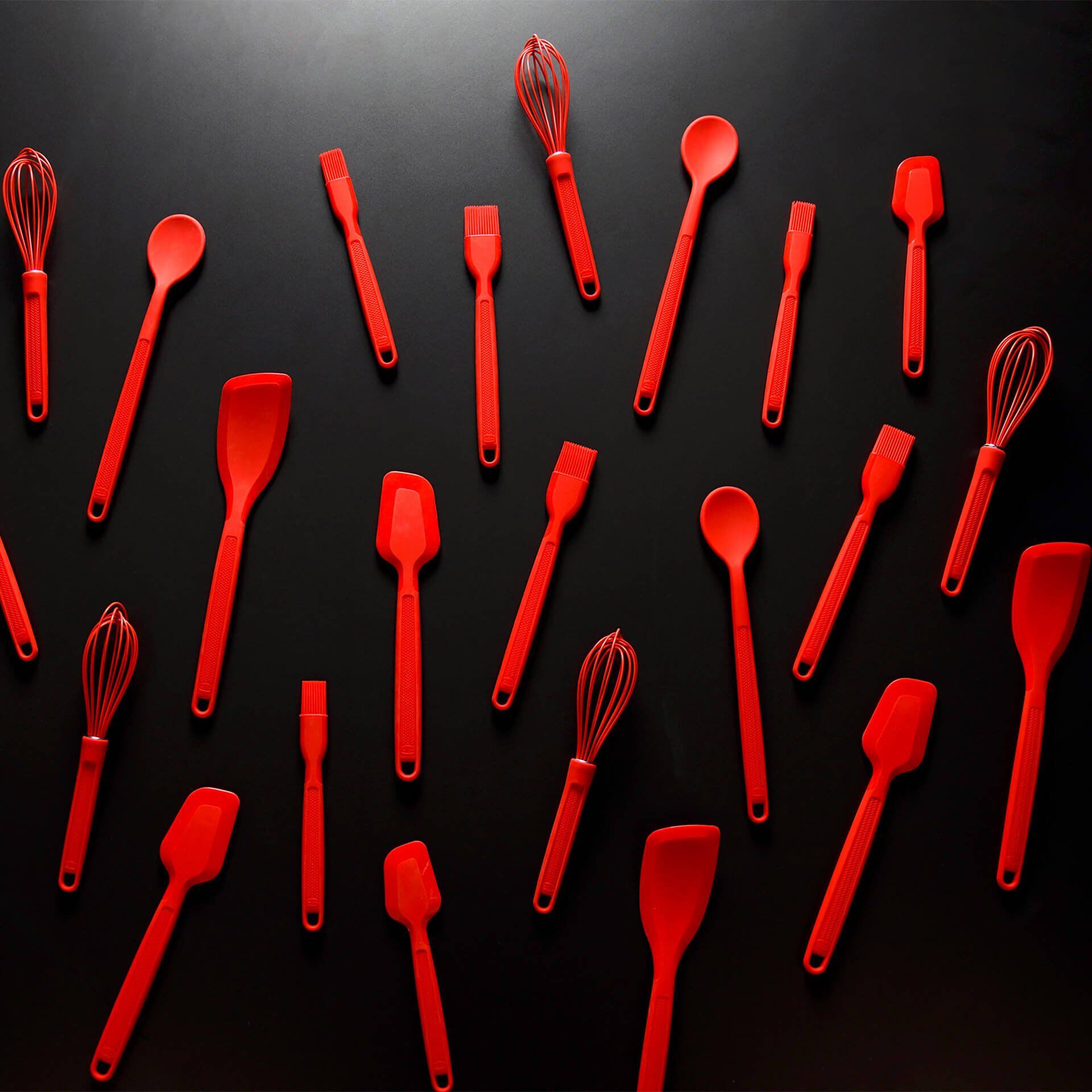 Teigschaber Flexxibel Love, 22cm, Silikon